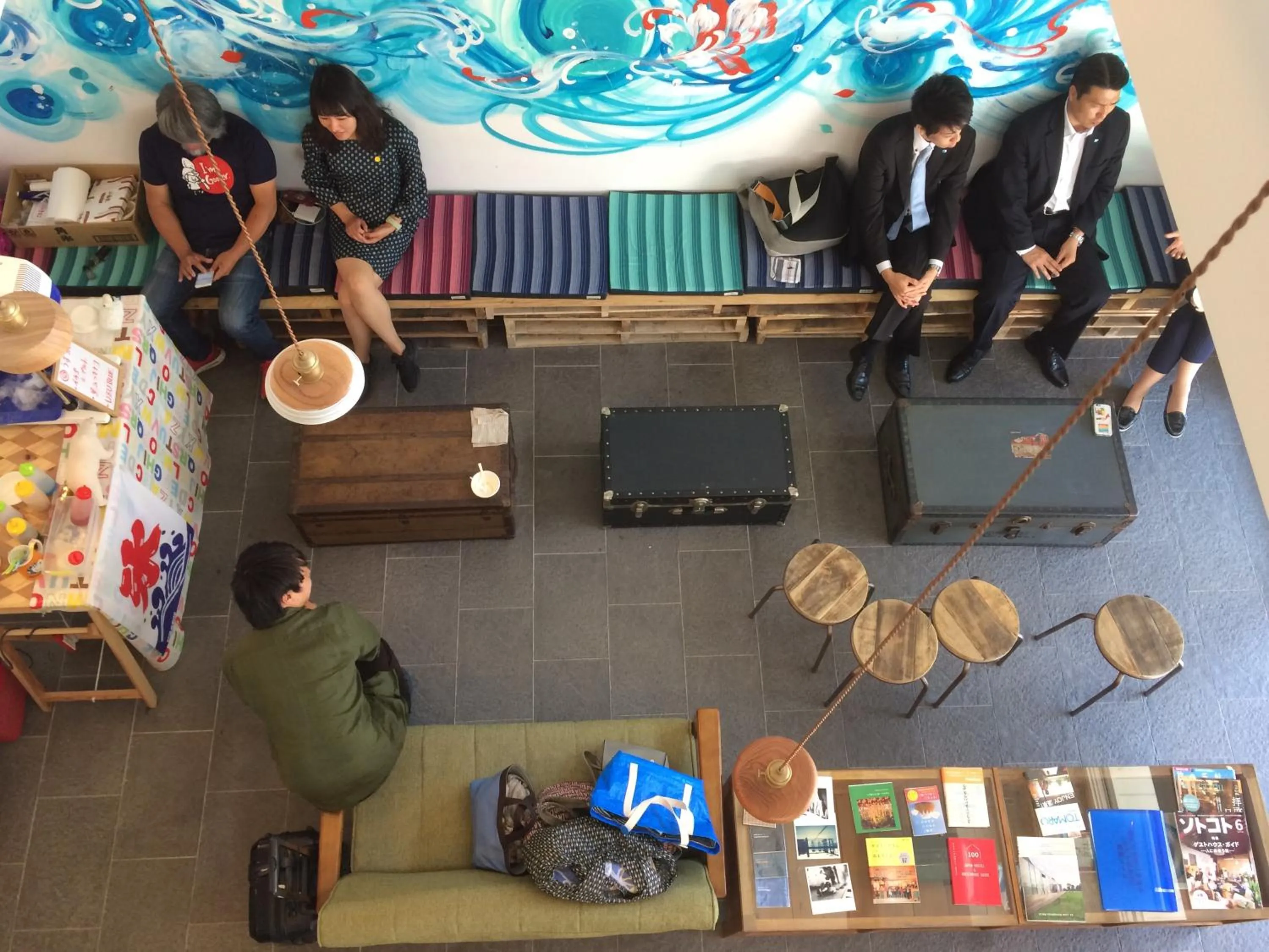 Lobby or reception in uzuhouse