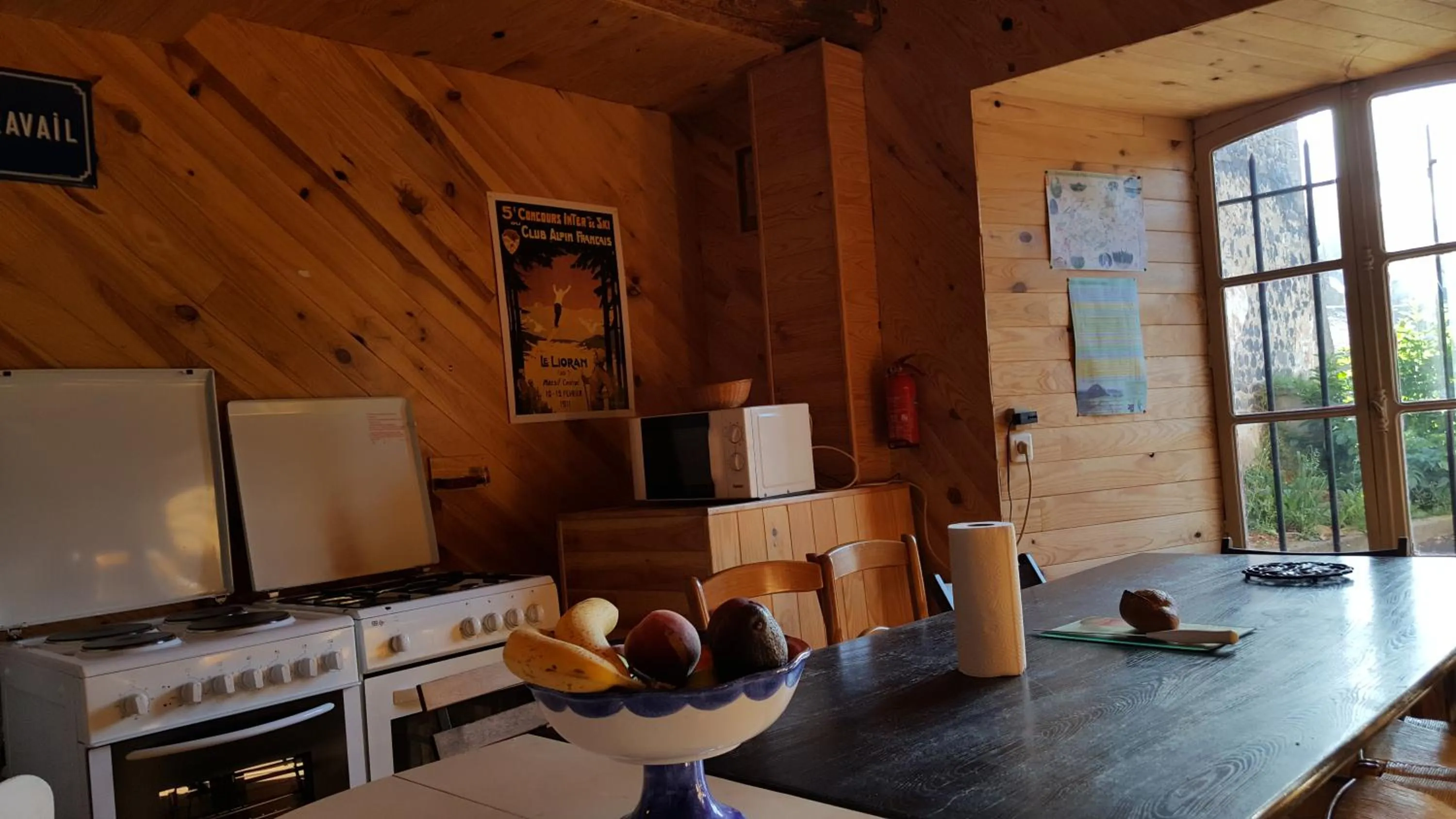 Kitchen or kitchenette in Relais des castors