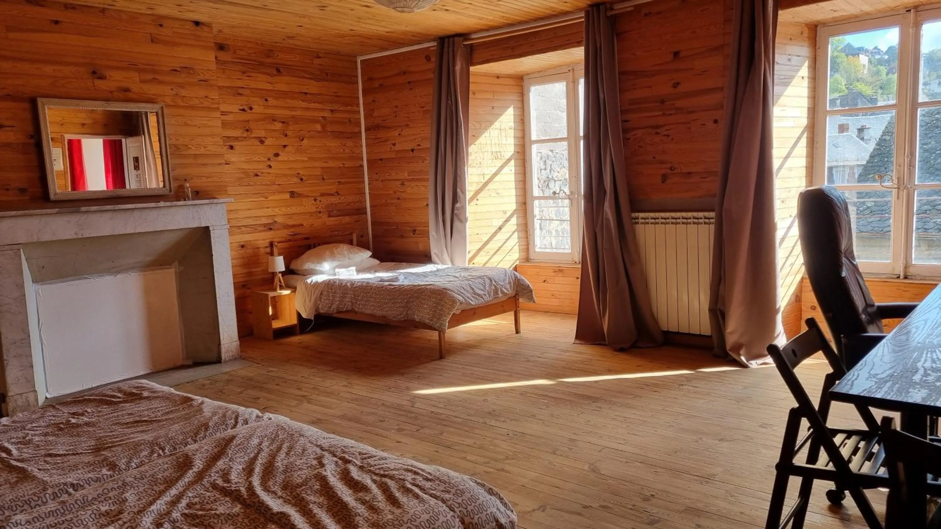 Bed in Relais des castors