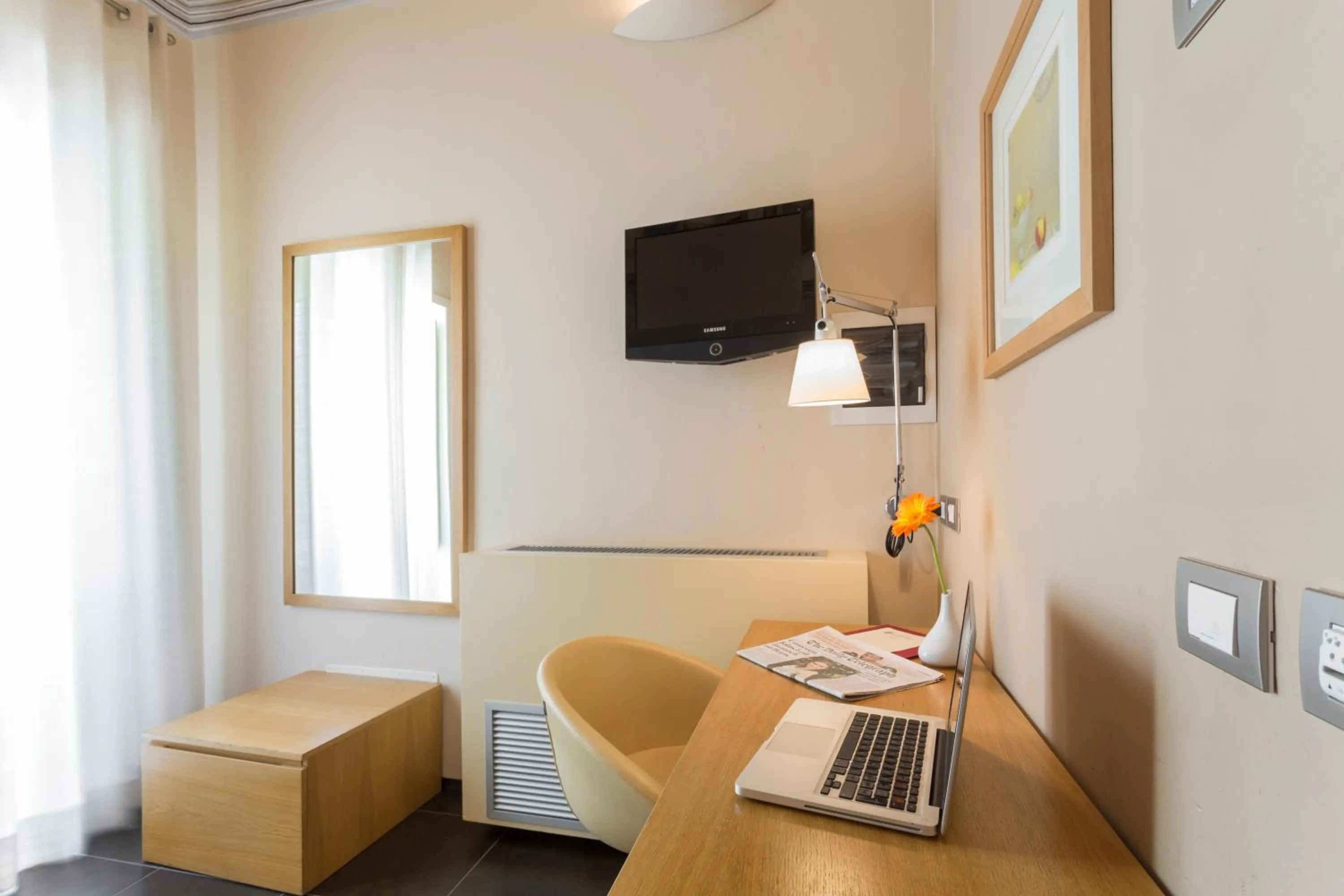 Seating area in Hotel Novecento