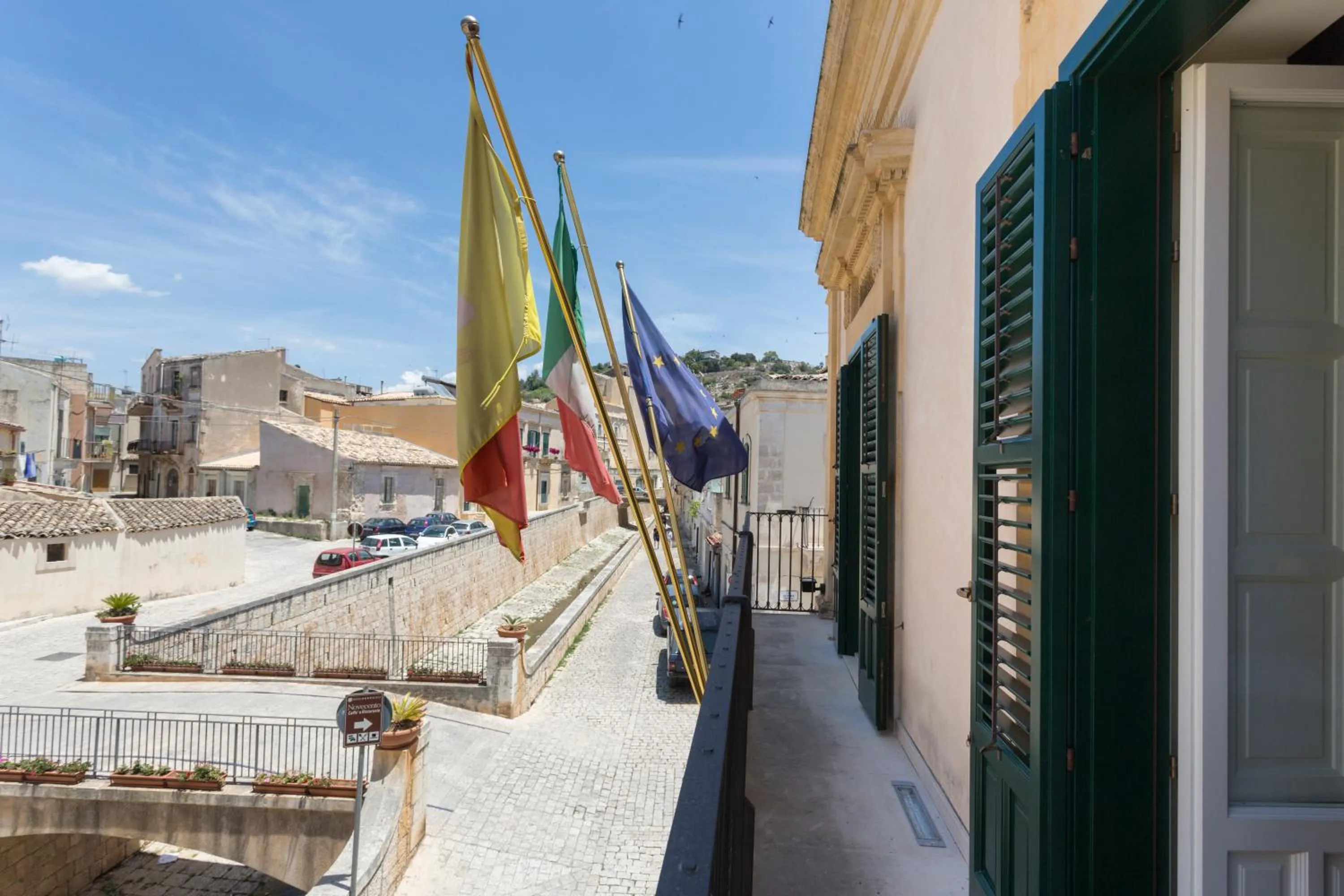 City view in Hotel Novecento