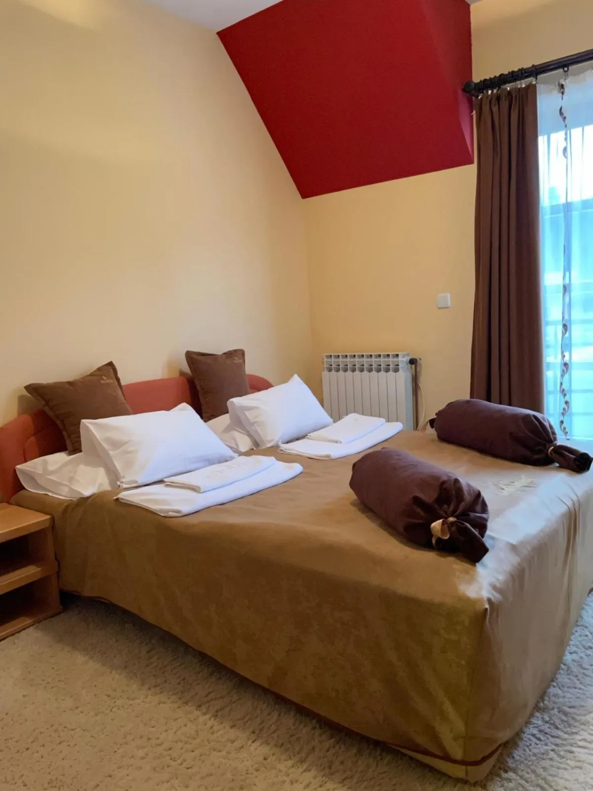 Bed in Hotel Dva Goluba