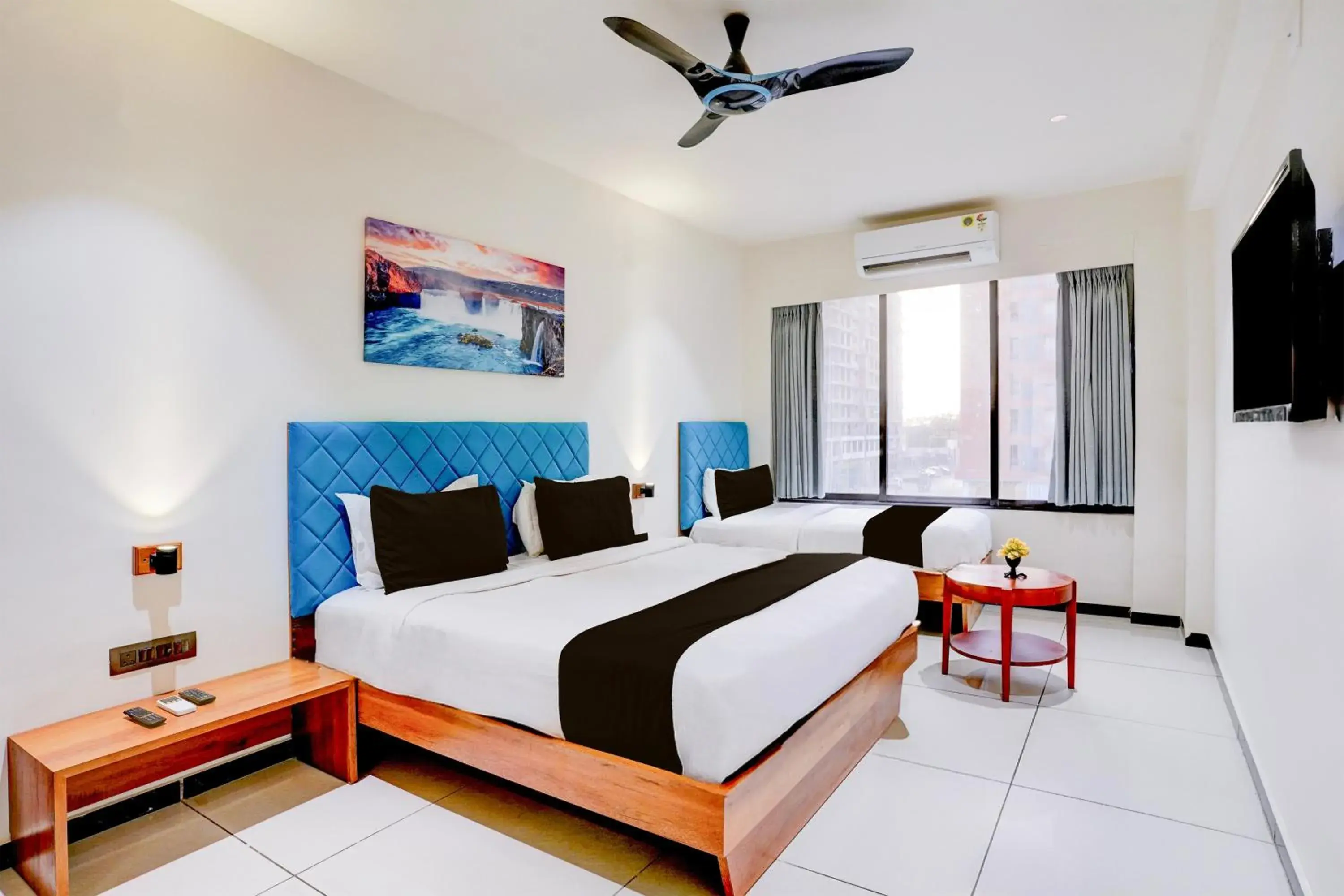 Bedroom, Bed in Super Hotel O Siddharth Inn Bedroom, Bed in Super Hotel O Siddharth Inn