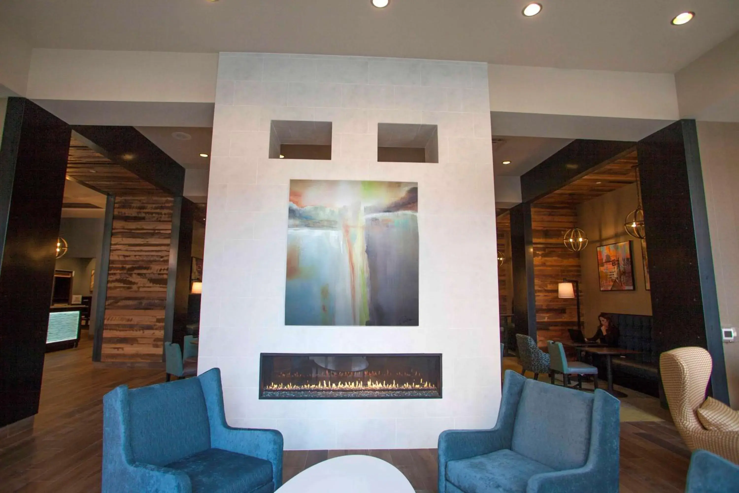 Lobby or reception in Hampton Inn & Suites St. Paul Downtown Lobby or reception in Hampton Inn & Suites St. Paul Downtown