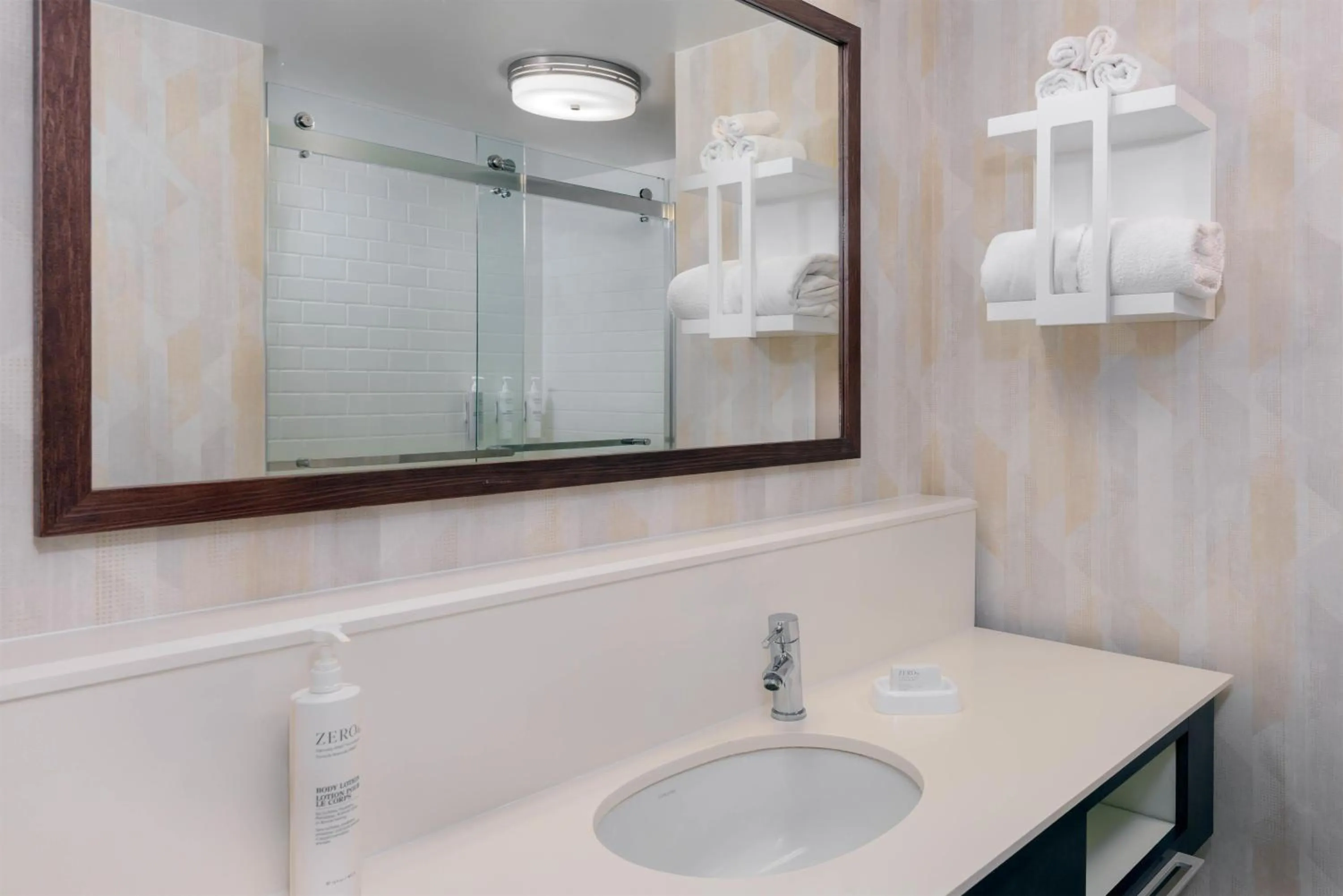 Bathroom in Hampton Inn & Suites Tampa Airport Avion Park Westshore