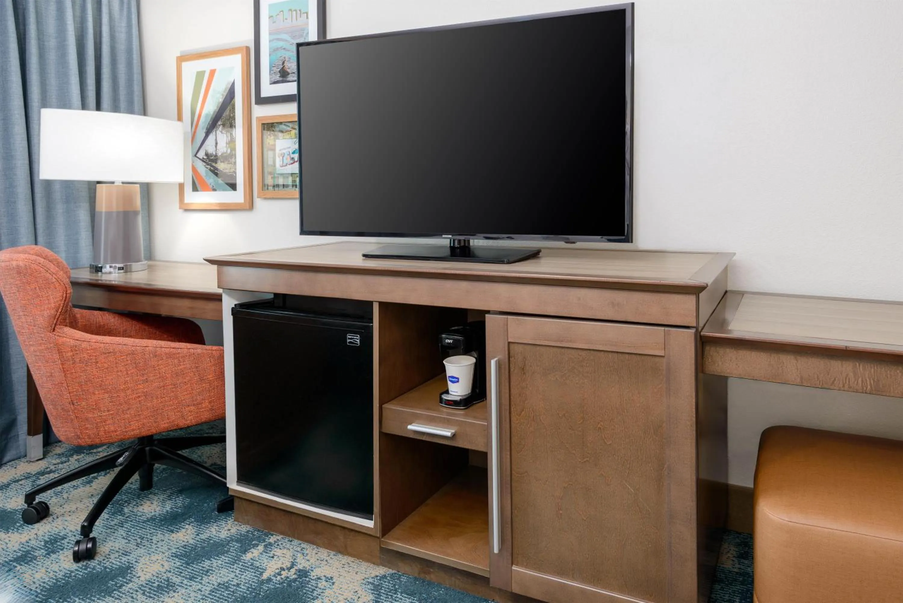 Bedroom in Hampton Inn & Suites Tampa Airport Avion Park Westshore