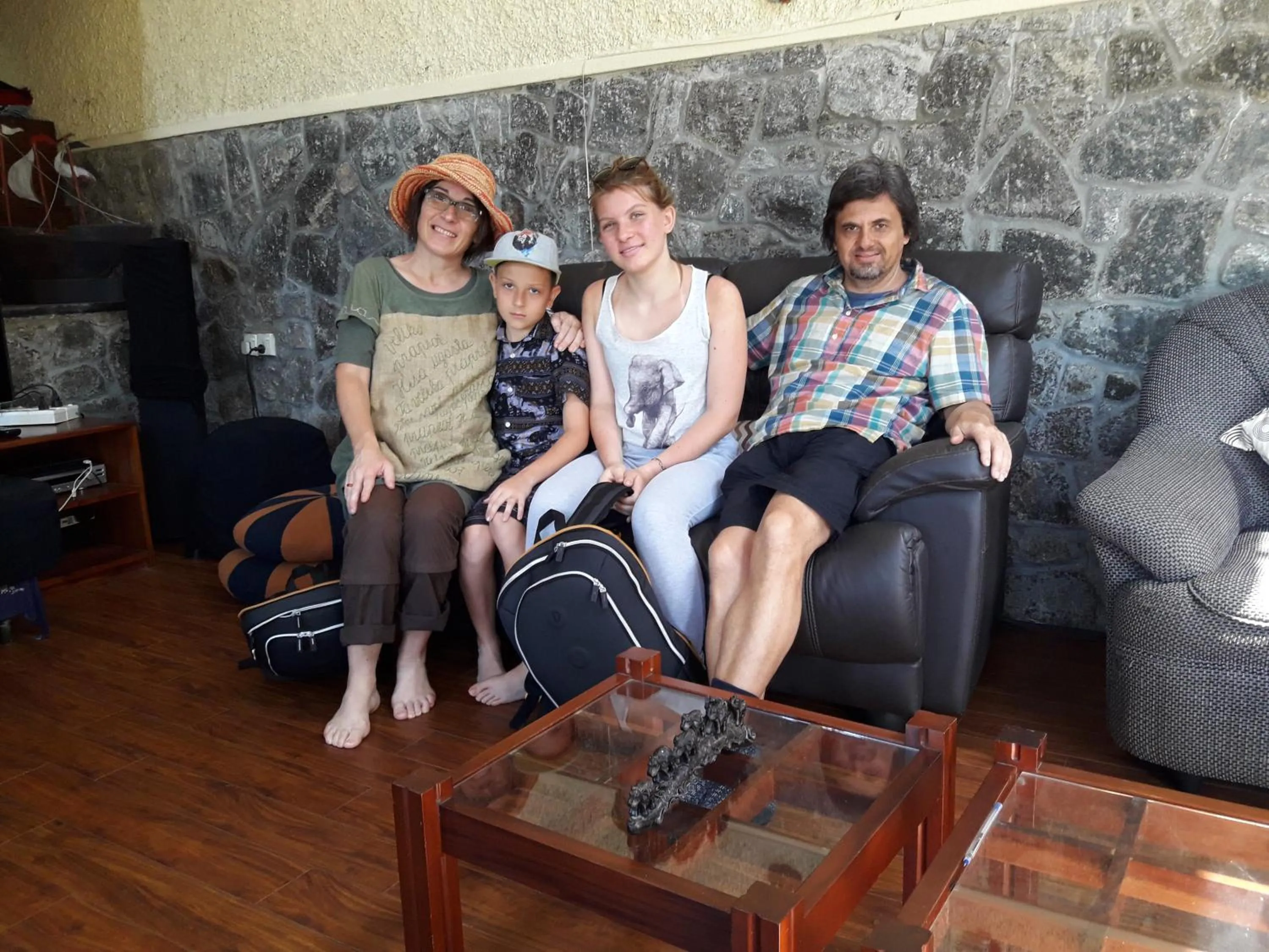 Family in Marvel Hills Kandy