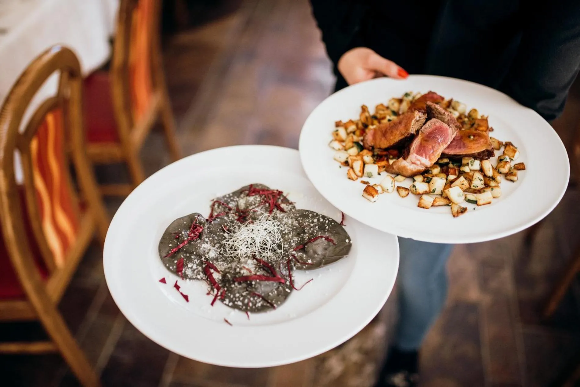 Food close-up in Hotel Trudnerhof im Naturpark Trudnerhorn