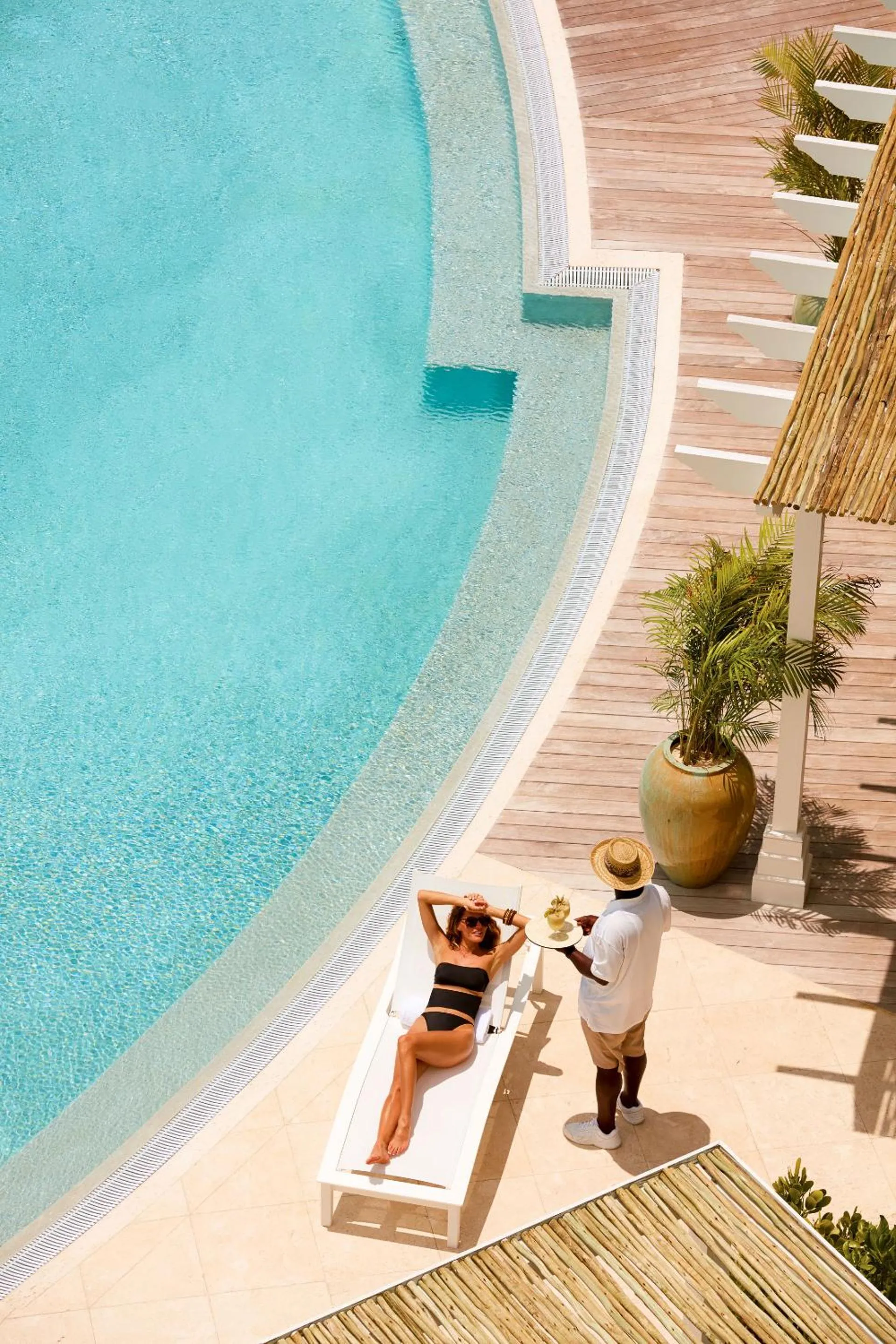 Swimming pool in The Shore Club Turks & Caicos