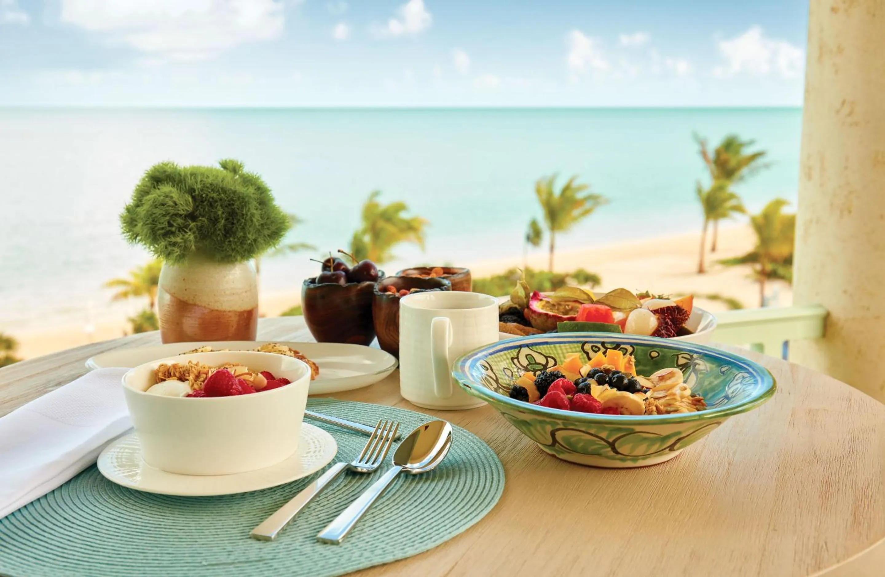 Food close-up in The Shore Club Turks & Caicos