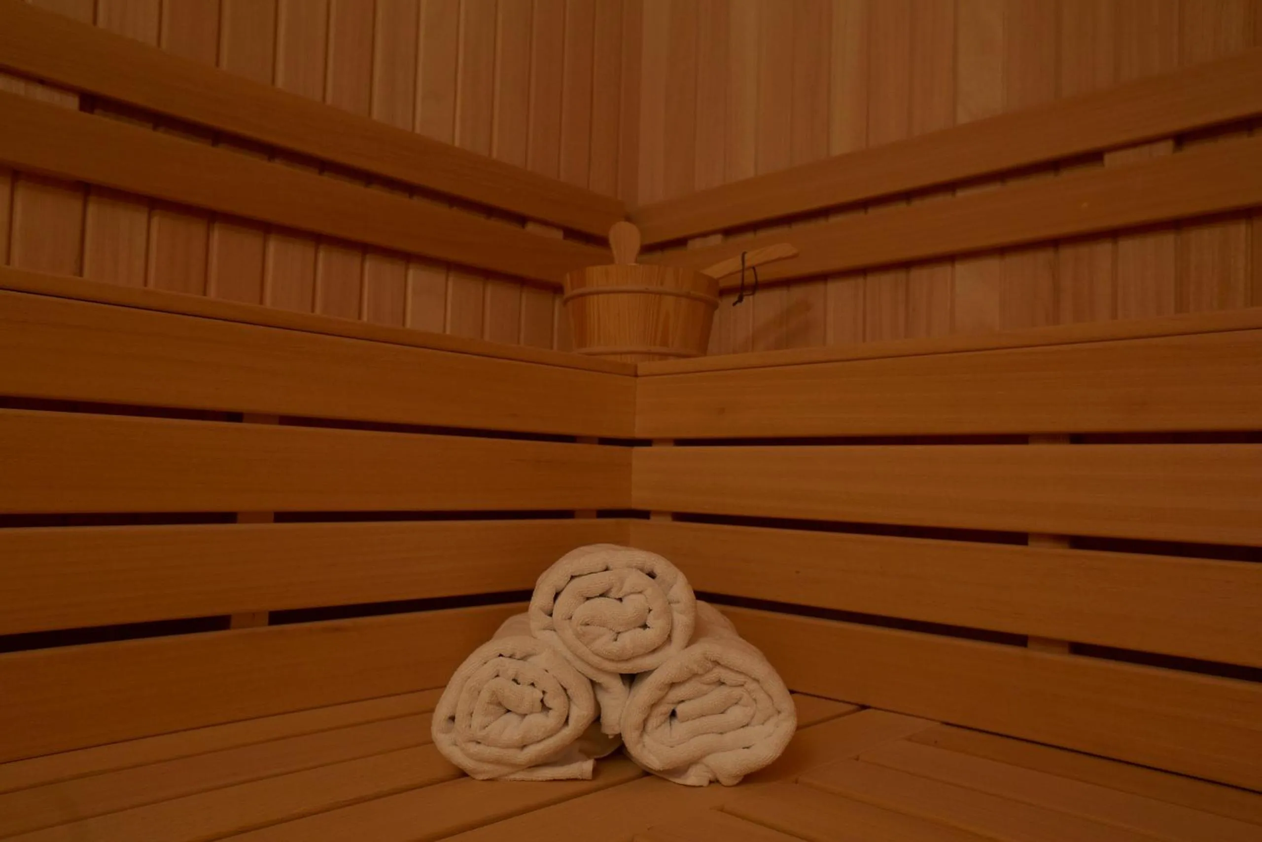 Sauna in Ilkbal Deluxe Hotel &Spa Istanbul