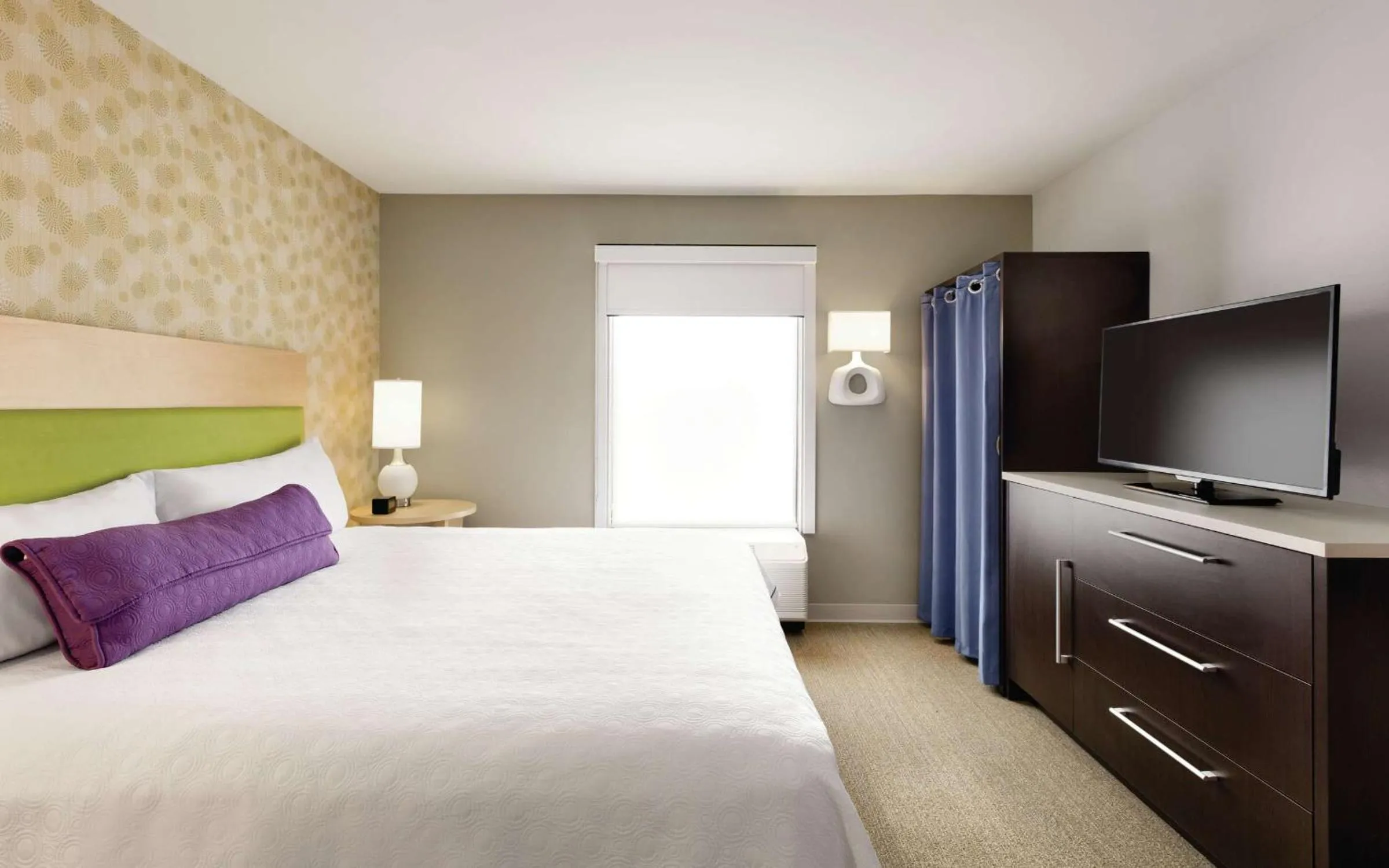 View (from property/room), Bed in Home2 Suites By Hilton Macon I-75 North