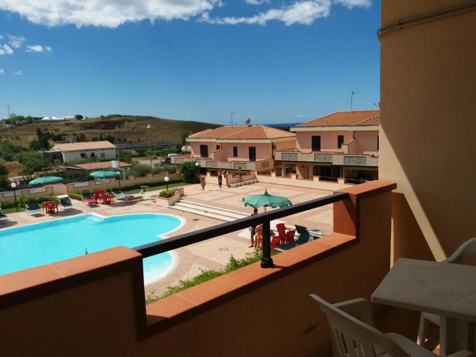 Pool view in Hotel San Giorgio