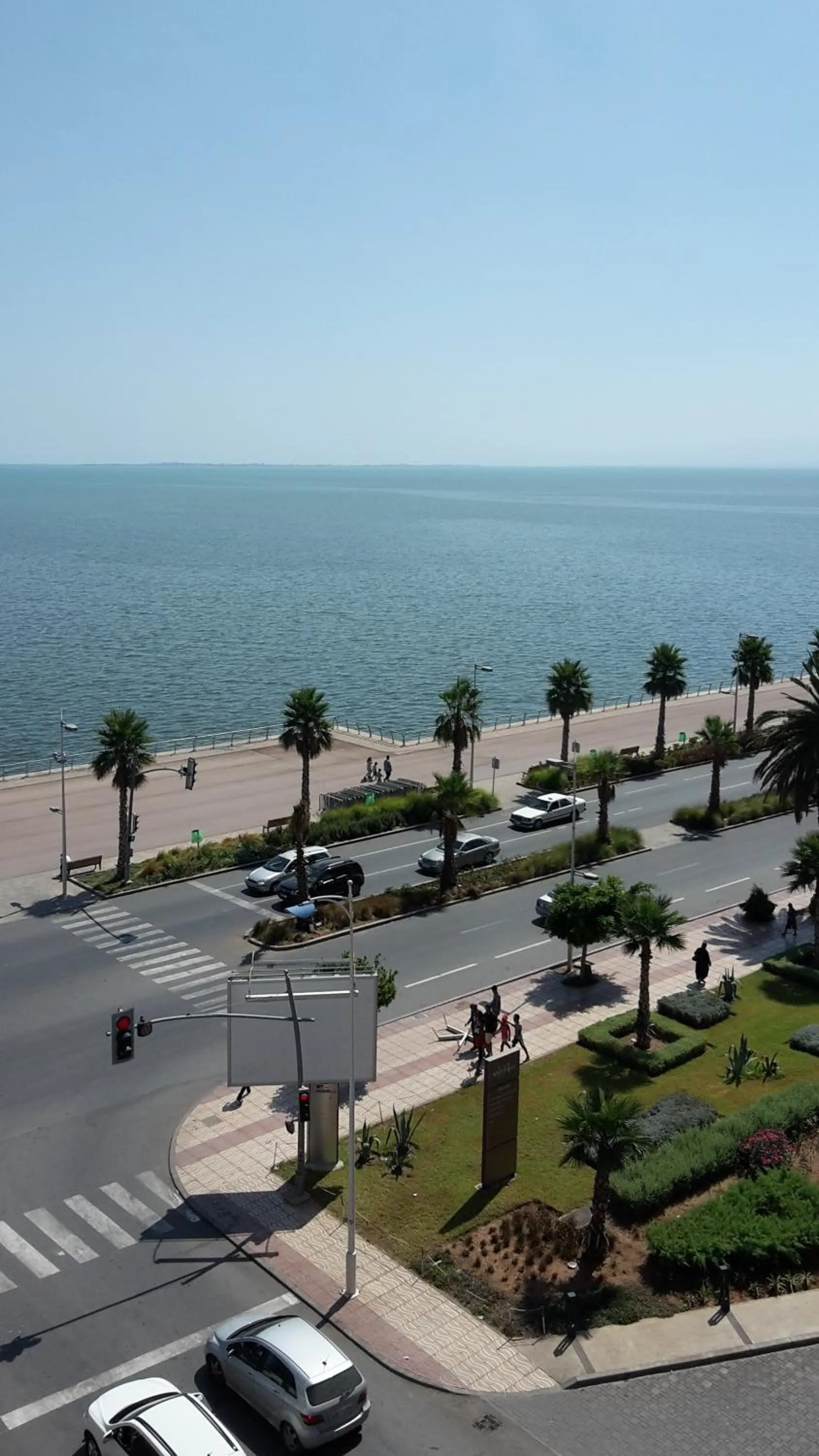 Sea view in Hotel de la Mediterranee