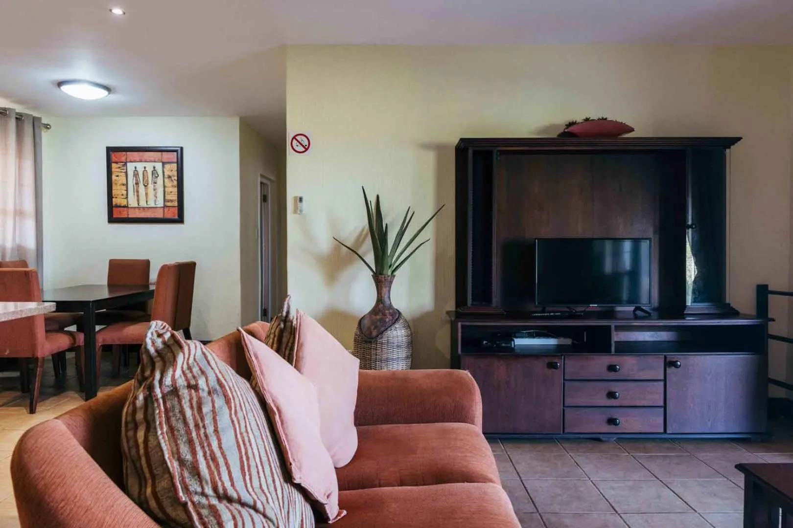Living room in The Edwardian