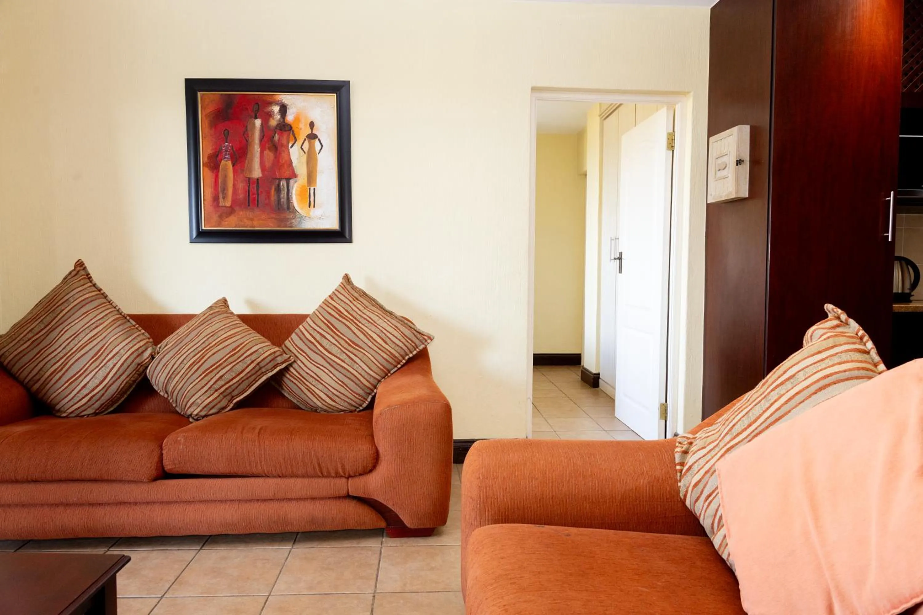 Living room in The Edwardian