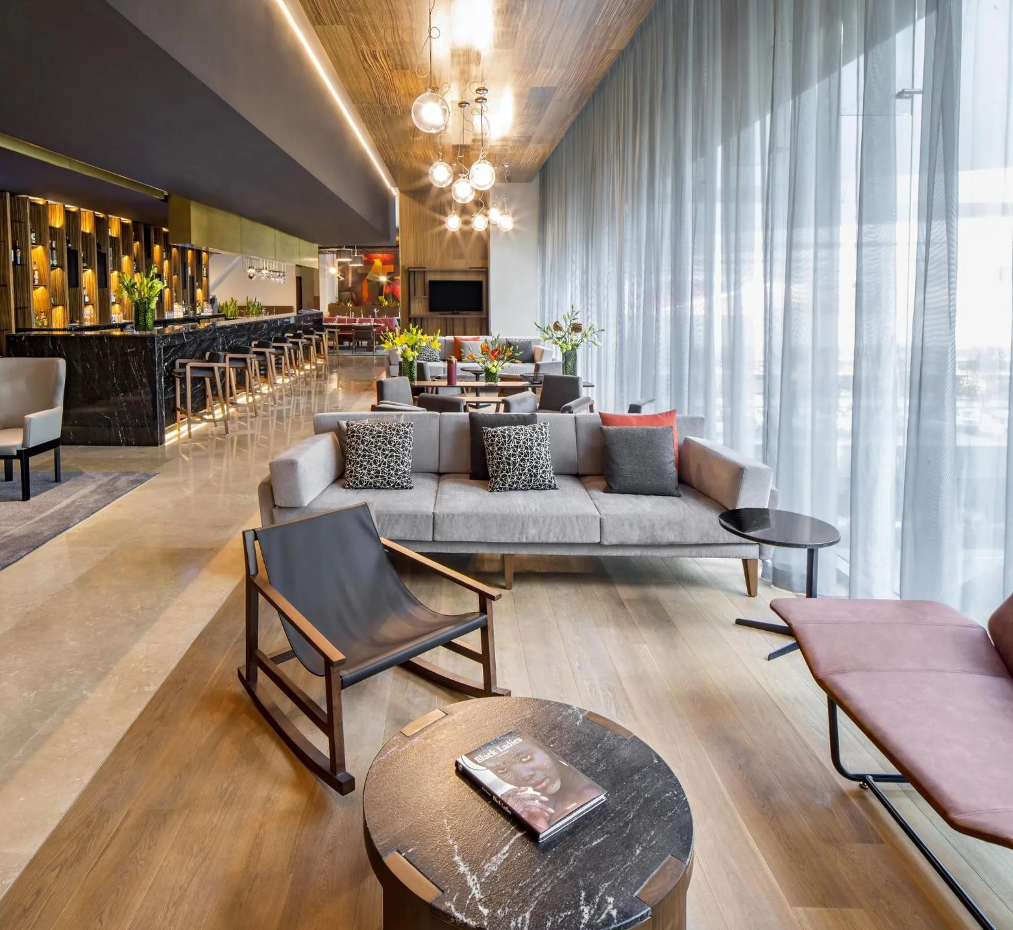 Lobby or reception in Fiesta Americana Mexico Toreo