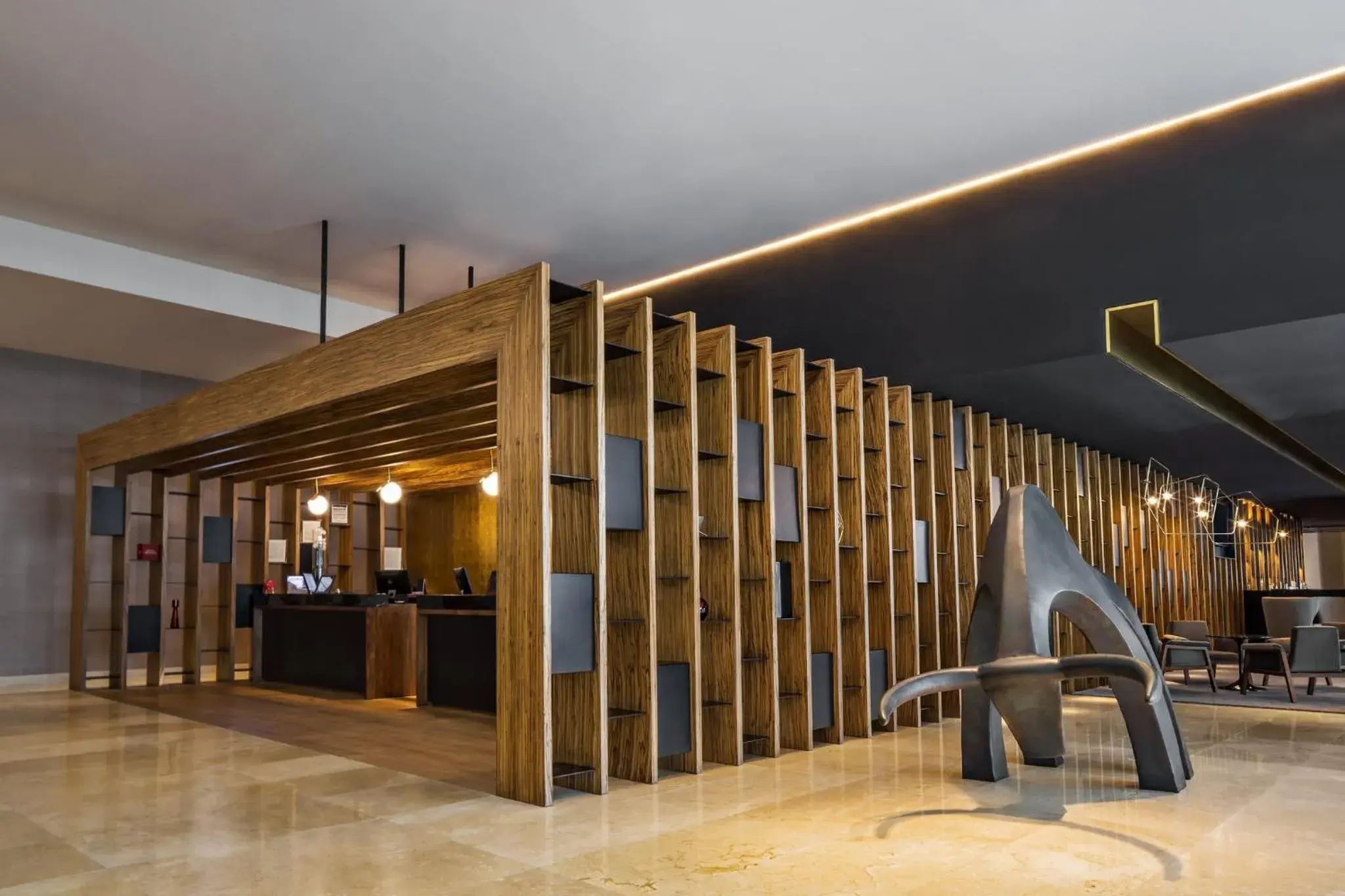 Lobby or reception in Fiesta Americana Mexico Toreo Lobby or reception in Fiesta Americana Mexico Toreo