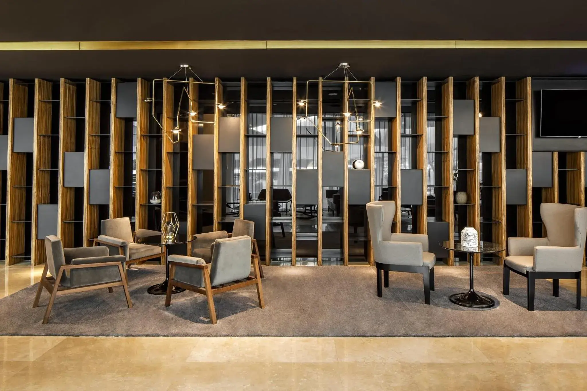 Lounge or bar in Fiesta Americana Mexico Toreo Lounge or bar in Fiesta Americana Mexico Toreo