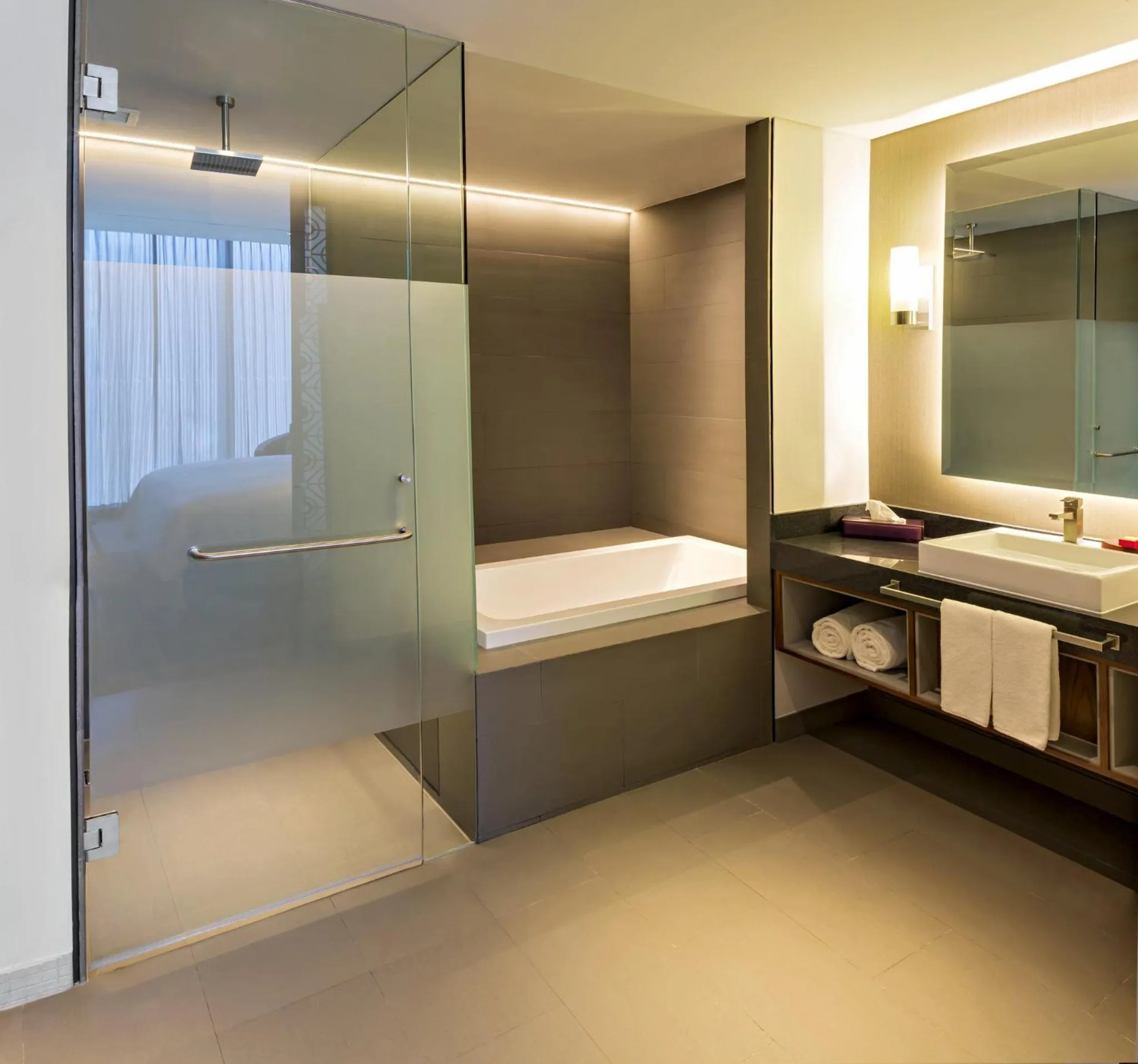 Photo of the whole room, Bed in Fiesta Americana Mexico Toreo