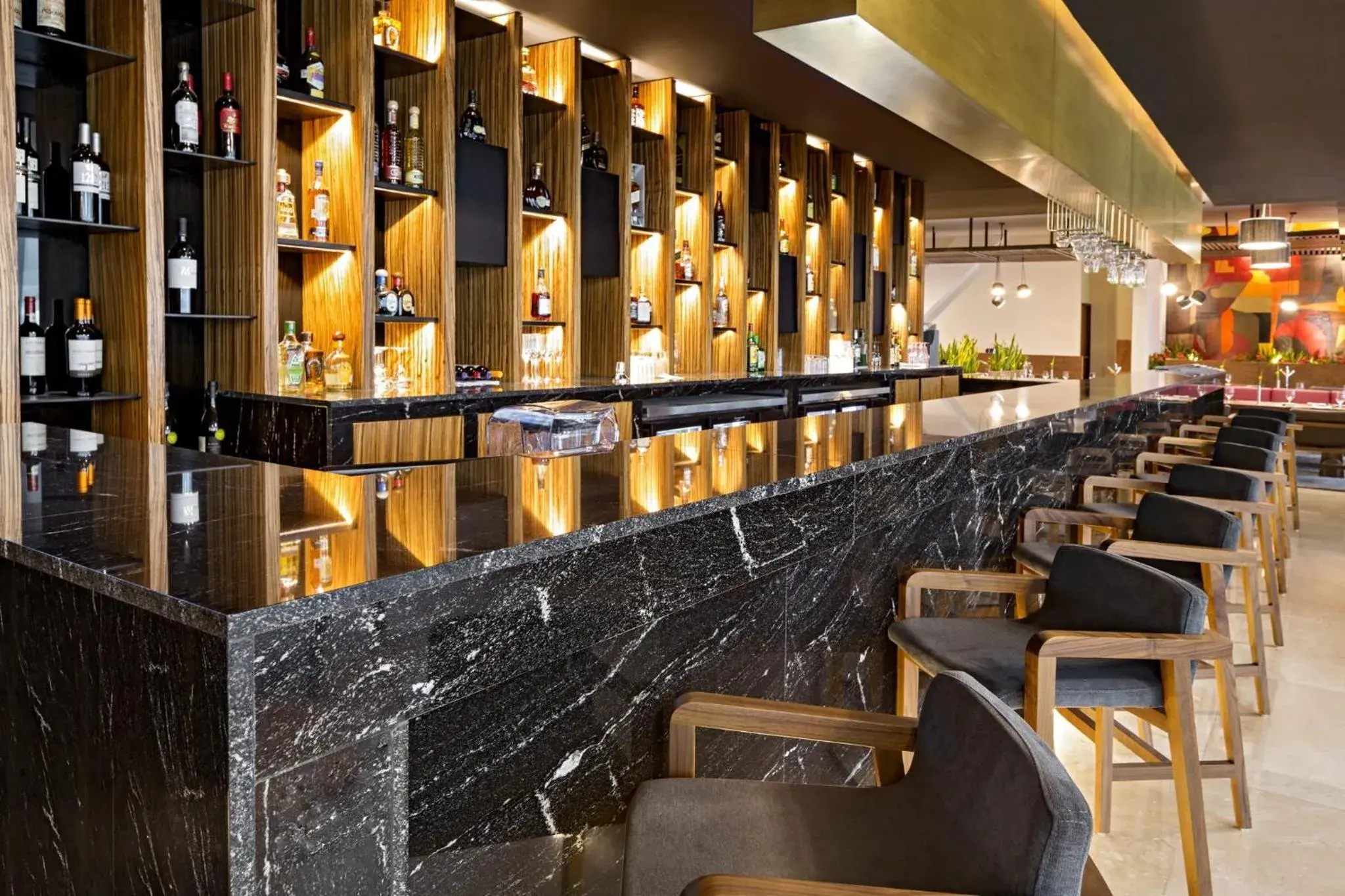 Lounge or bar in Fiesta Americana Mexico Toreo Lounge or bar in Fiesta Americana Mexico Toreo