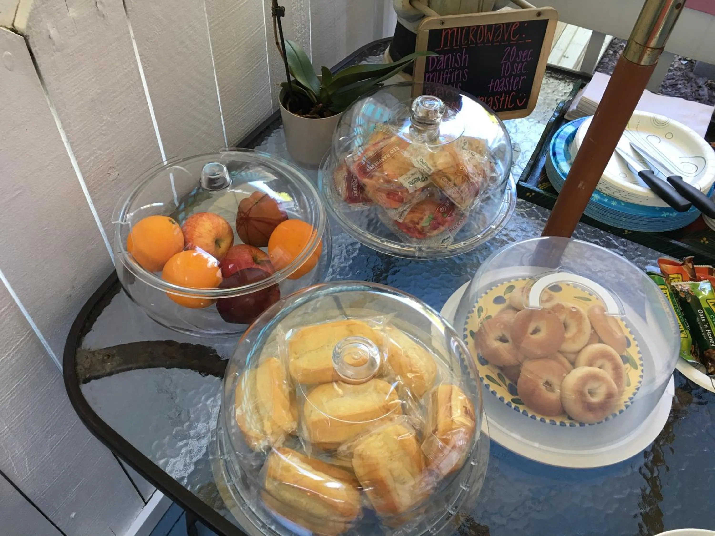 Food close-up in Caribbean House