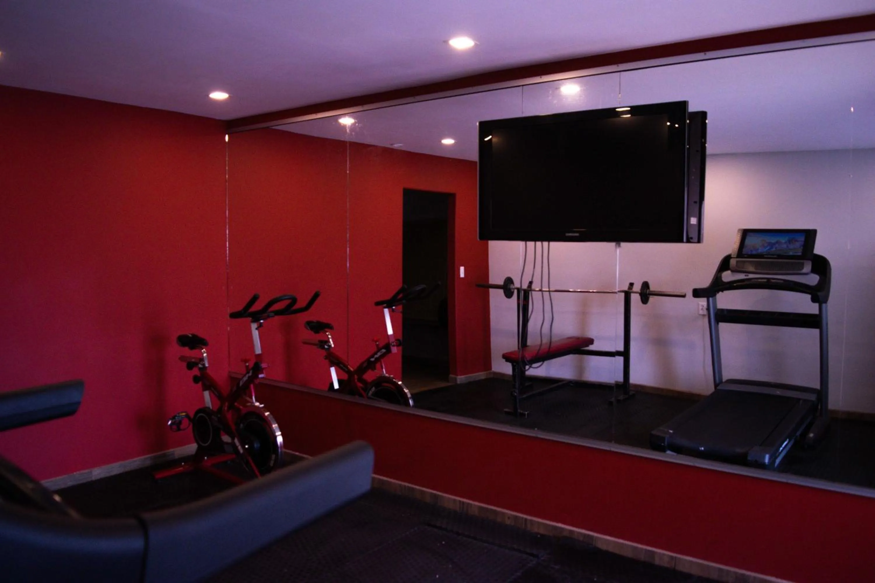 Fitness centre/facilities in Apple Inn