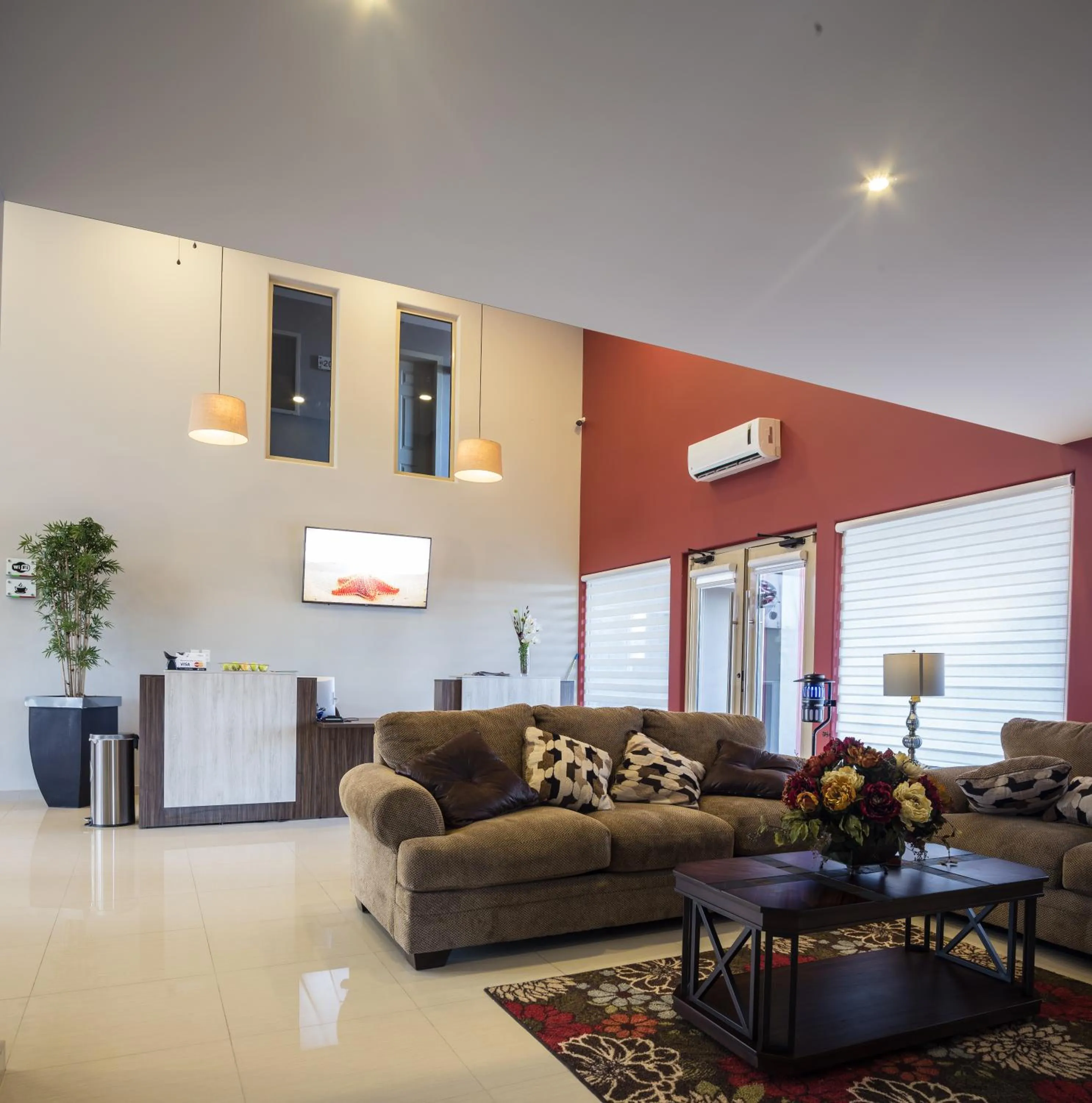 Lobby or reception in Apple Inn