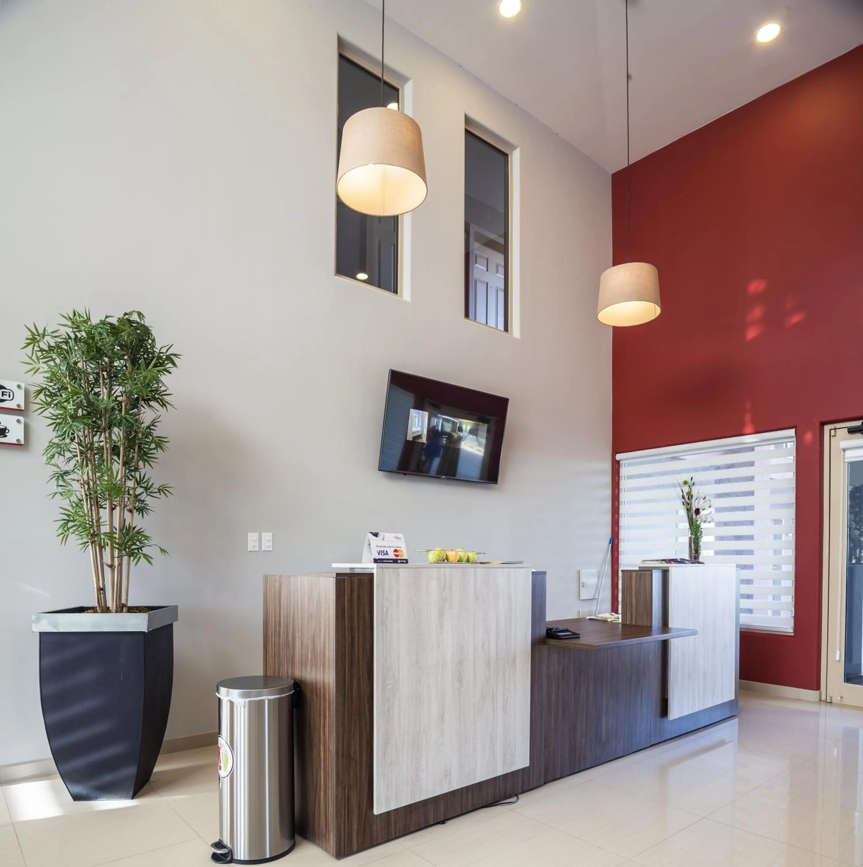 Lobby or reception in Apple Inn