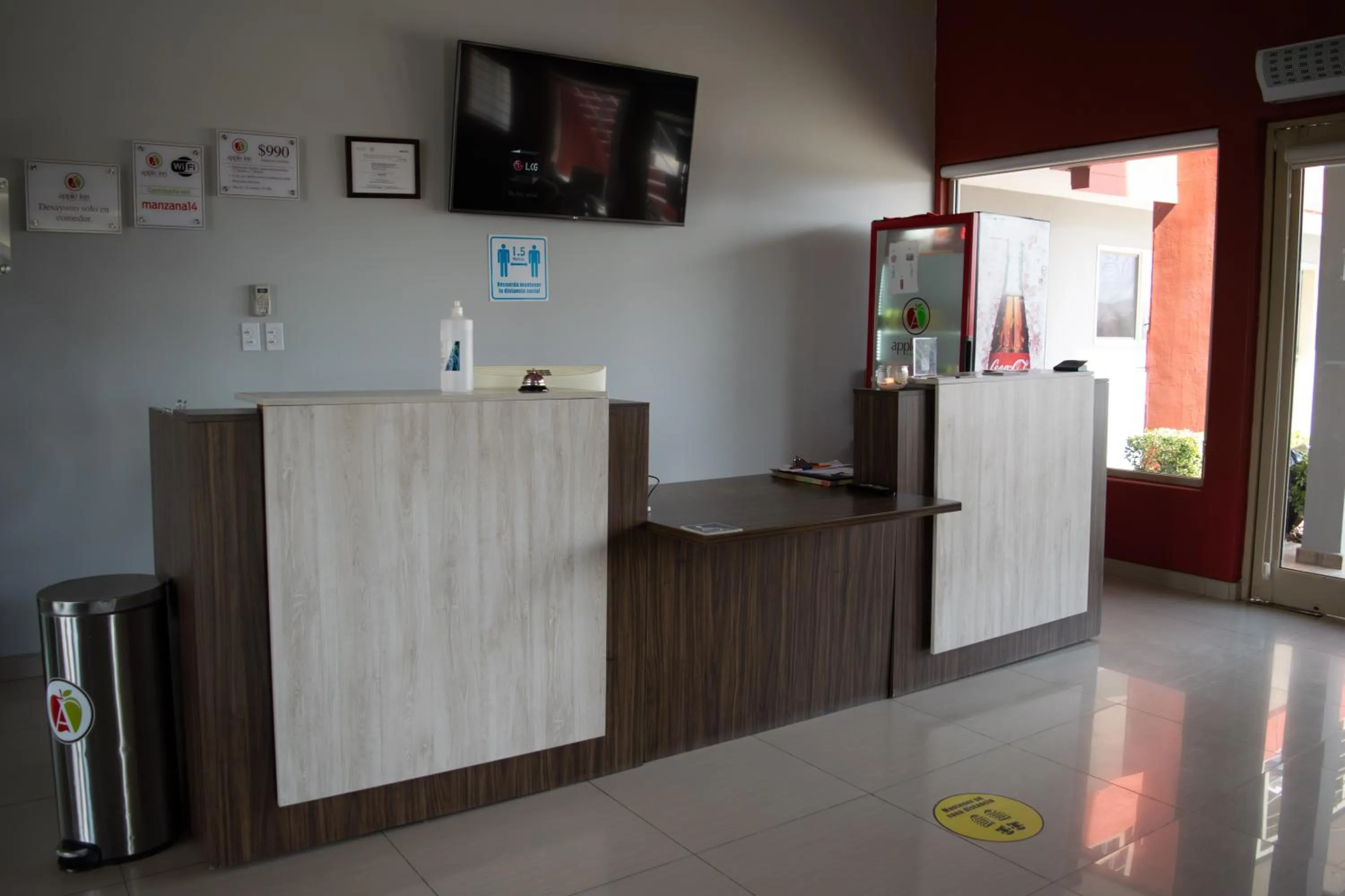 Lobby or reception in Apple Inn