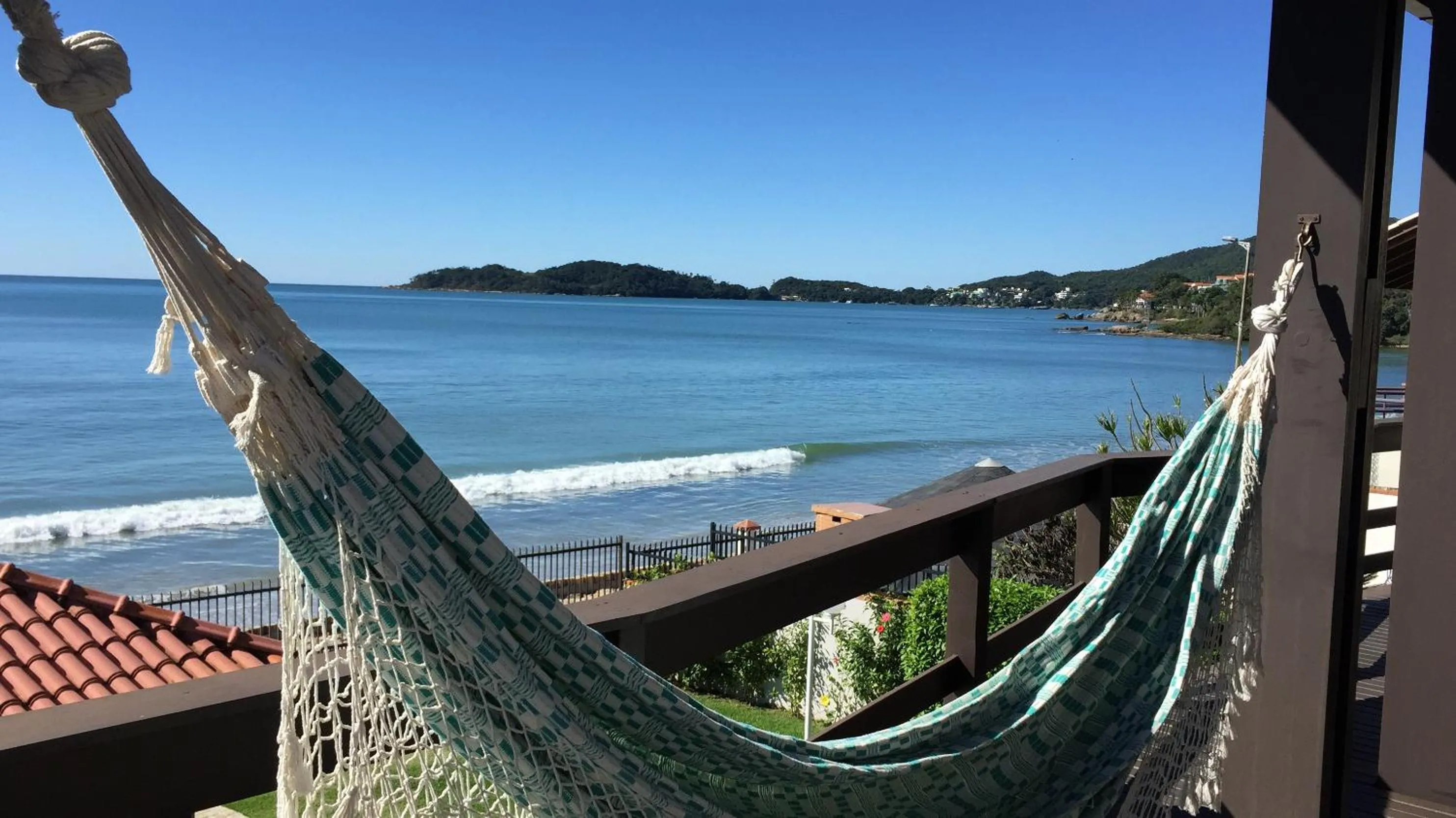 Sea view in Pousada Kia Ora Bombinhas