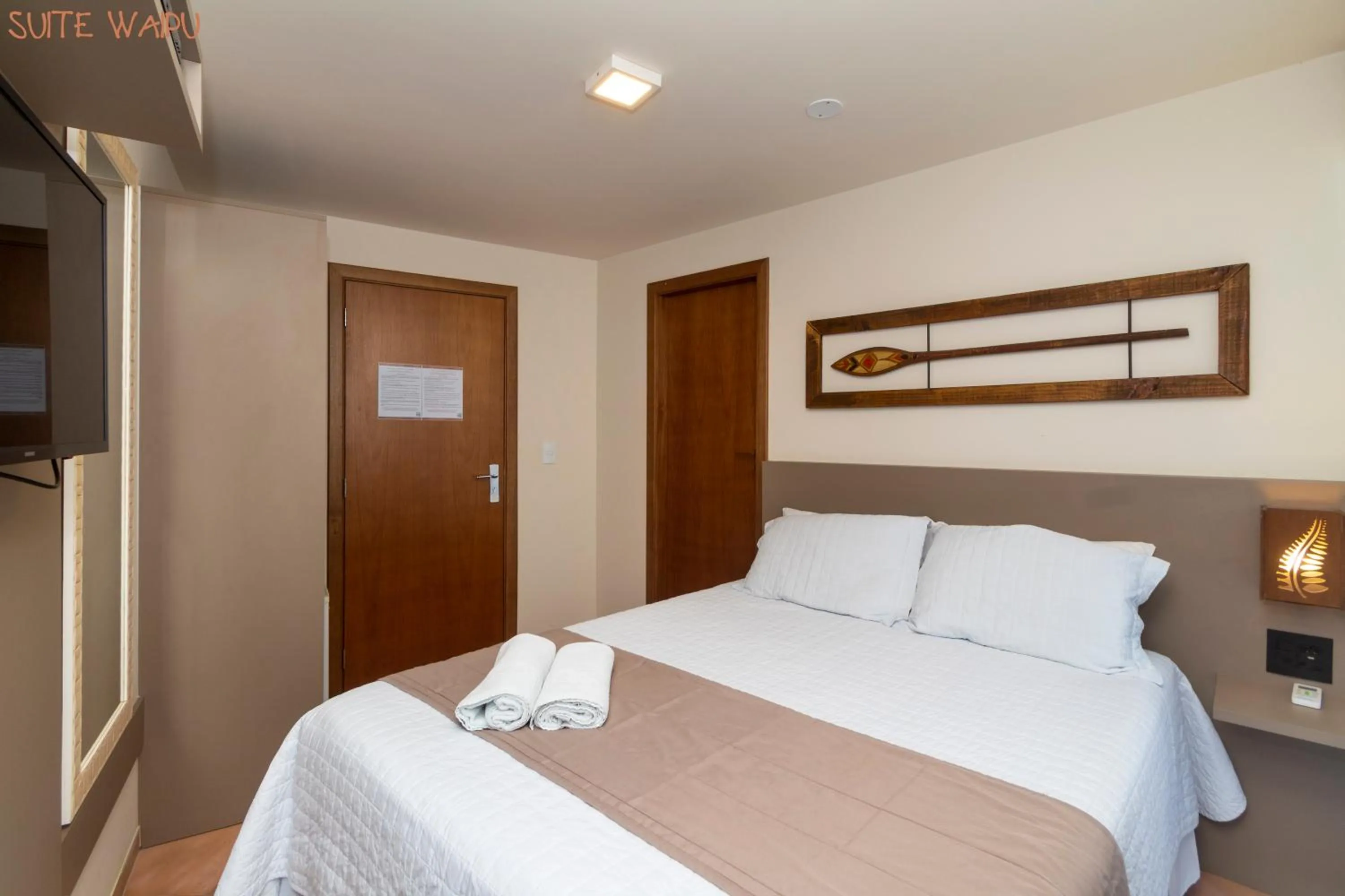 Bedroom, Bed in Pousada Kia Ora Bombinhas