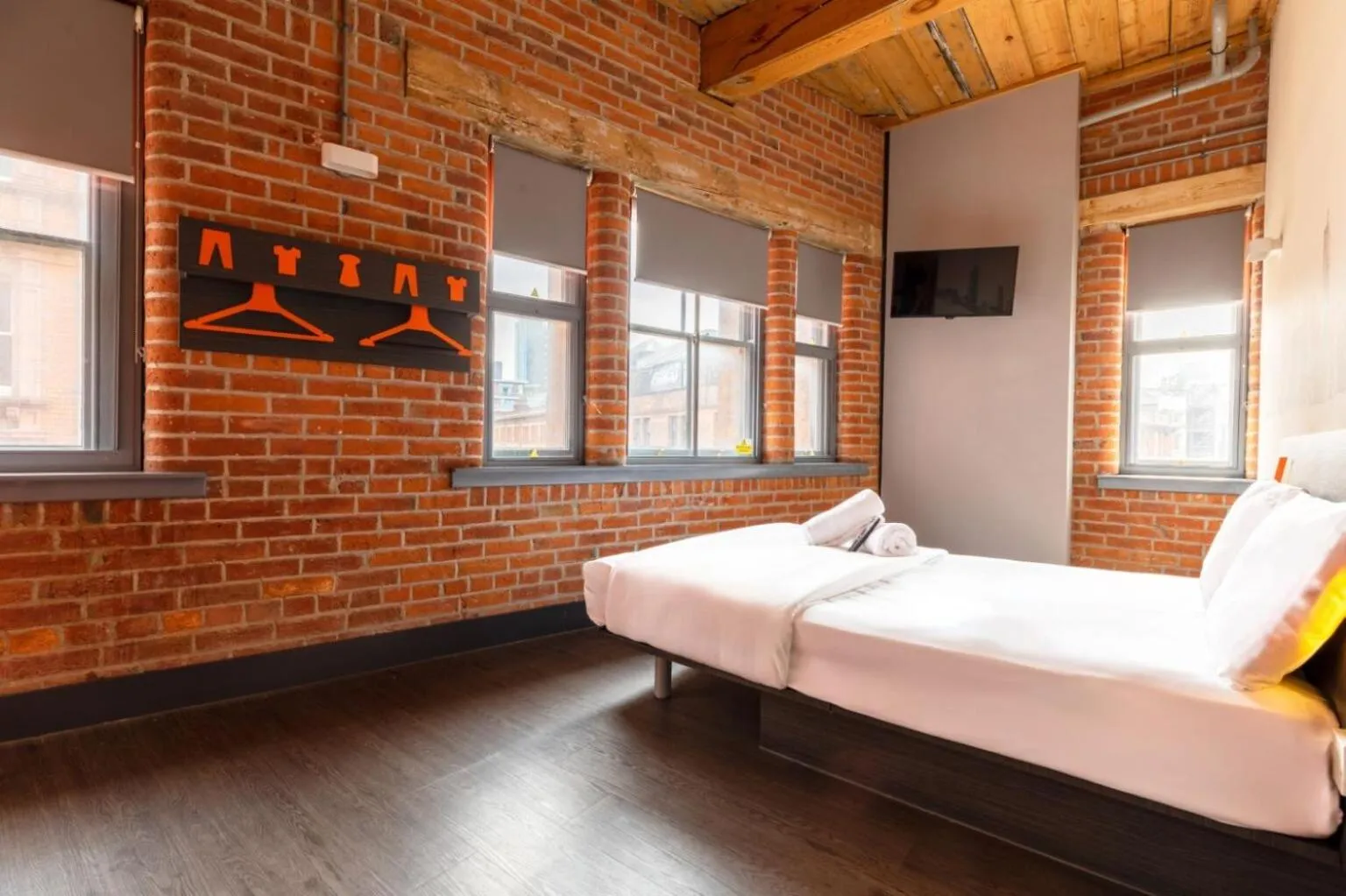 Bed in easyHotel Manchester
