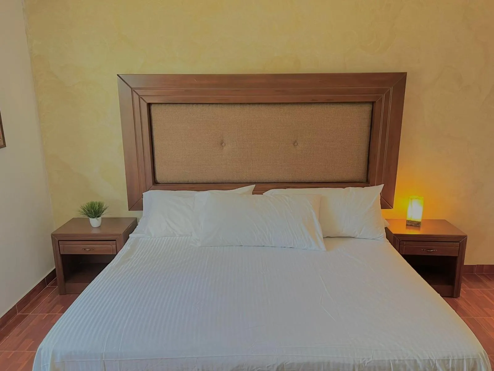 Bed in Hotel El Jaguar