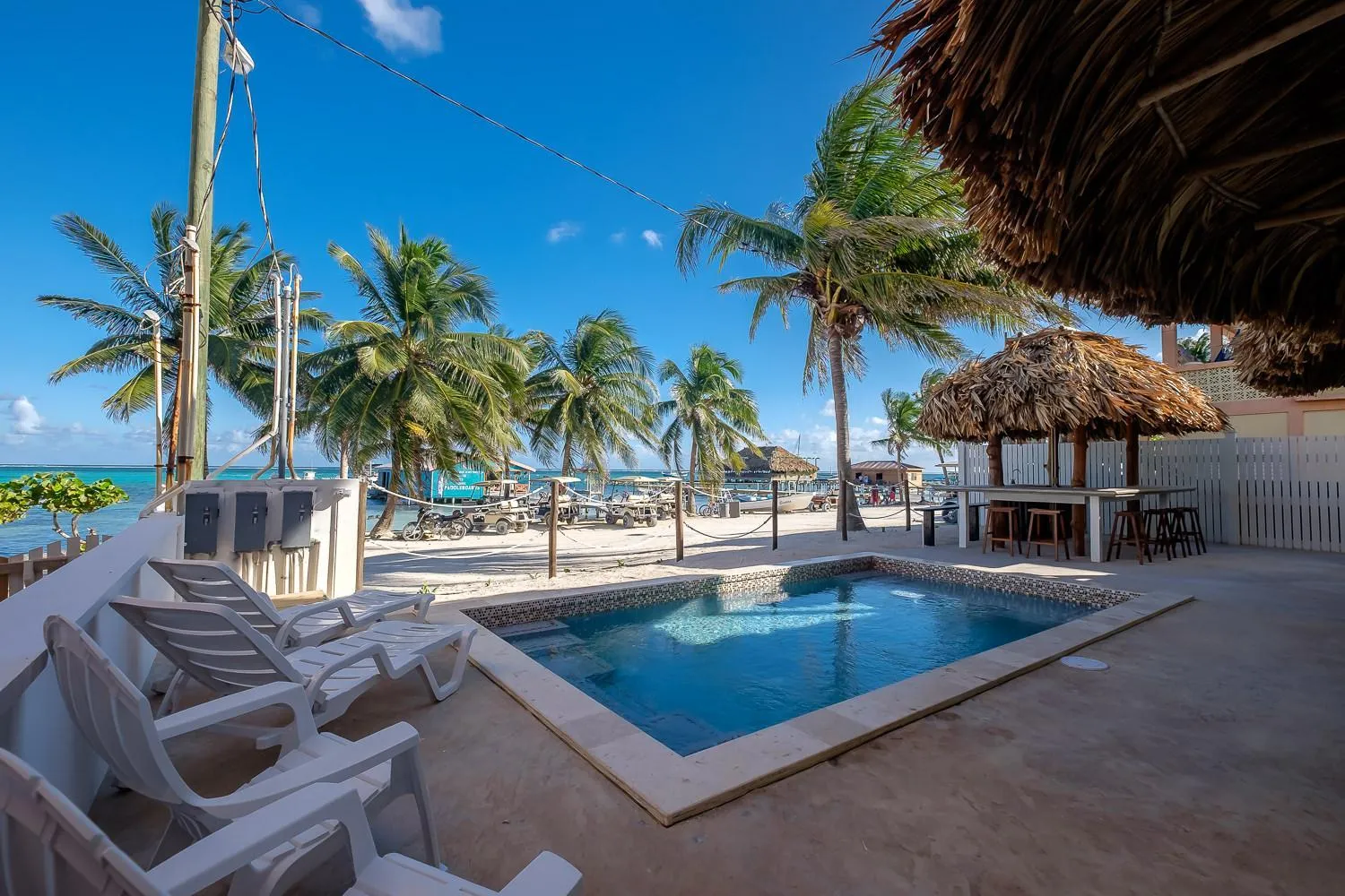 Beach in The Palapa House