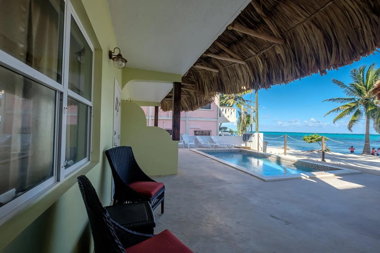 Patio in The Palapa House