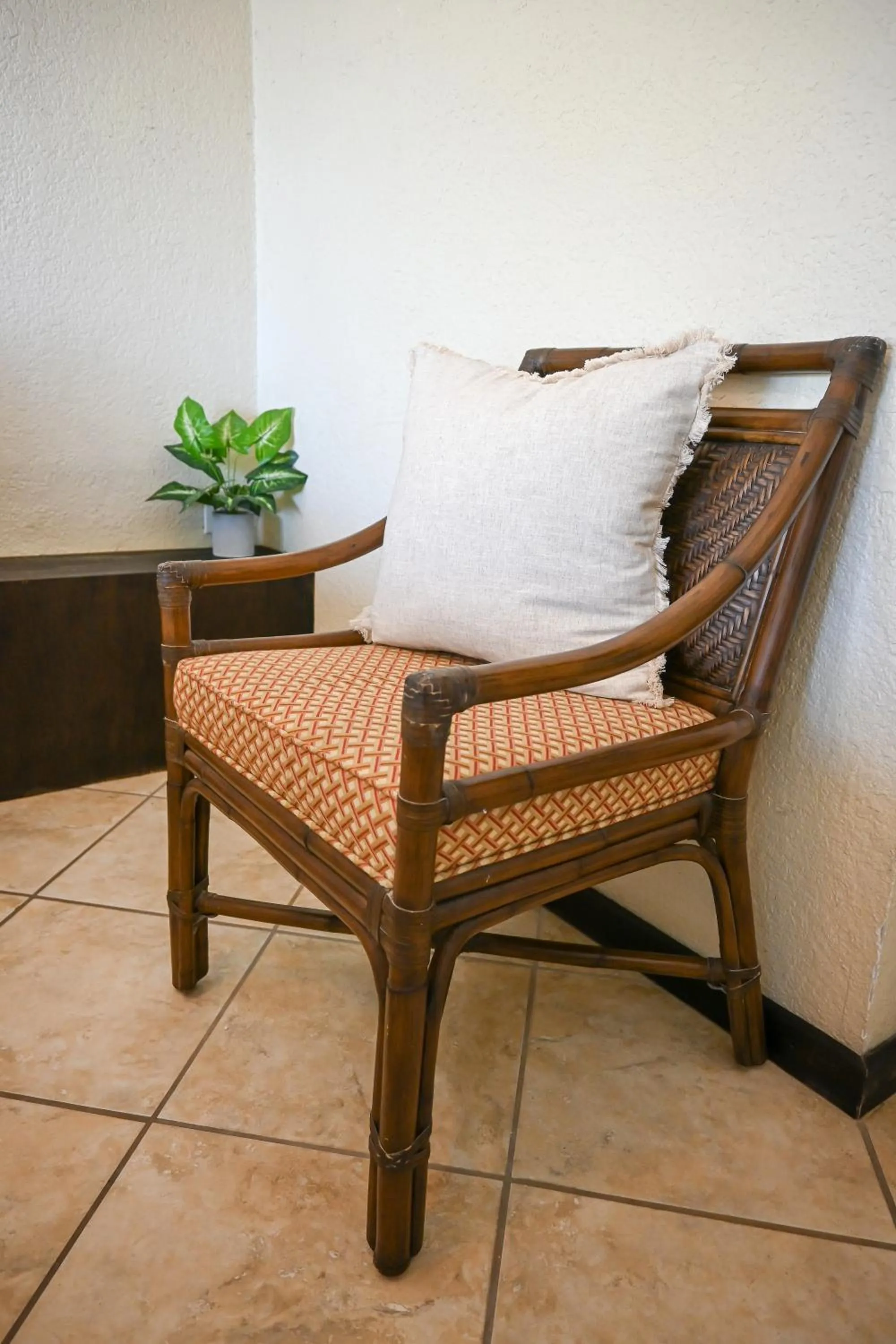 Seating area in The Palapa House