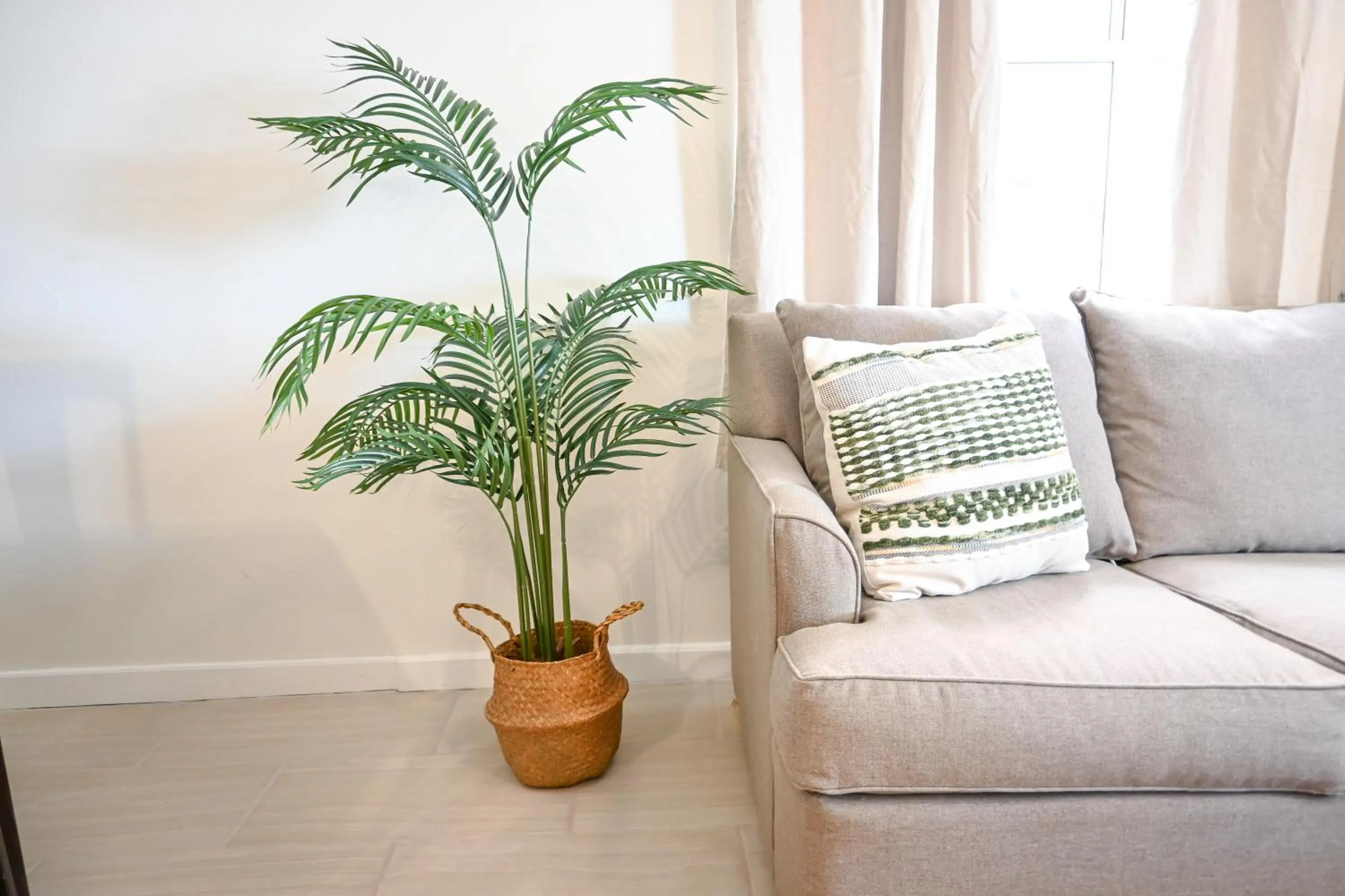 Living room in The Palapa House