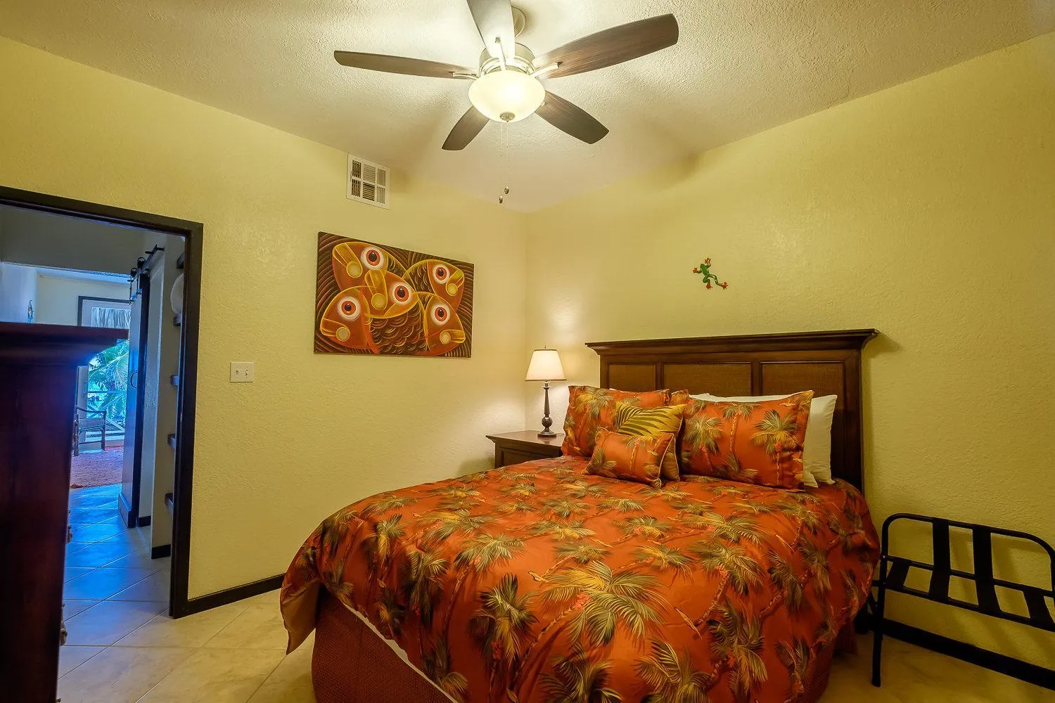 Bedroom, Bed in The Palapa House