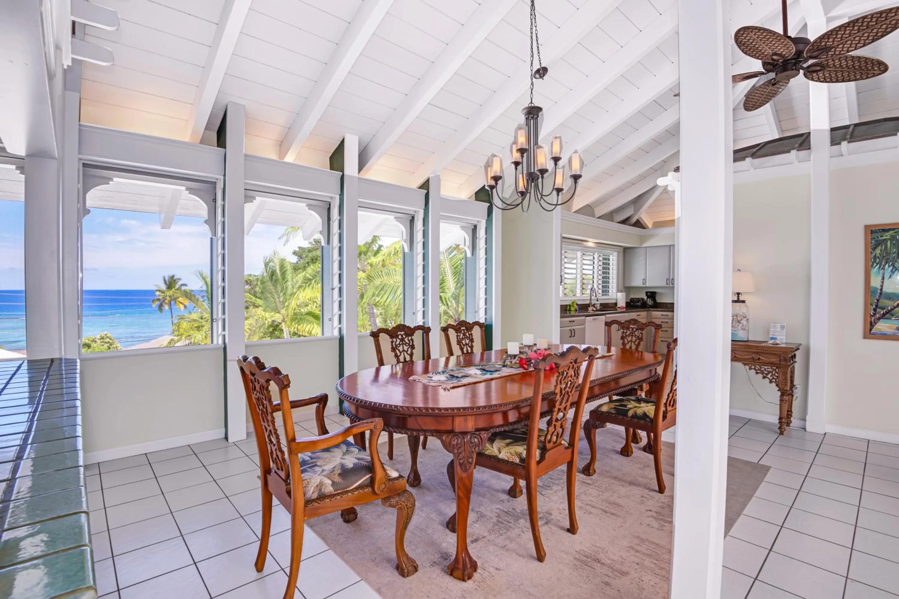 Dining area in Big Island Retreat - No Resort Fees