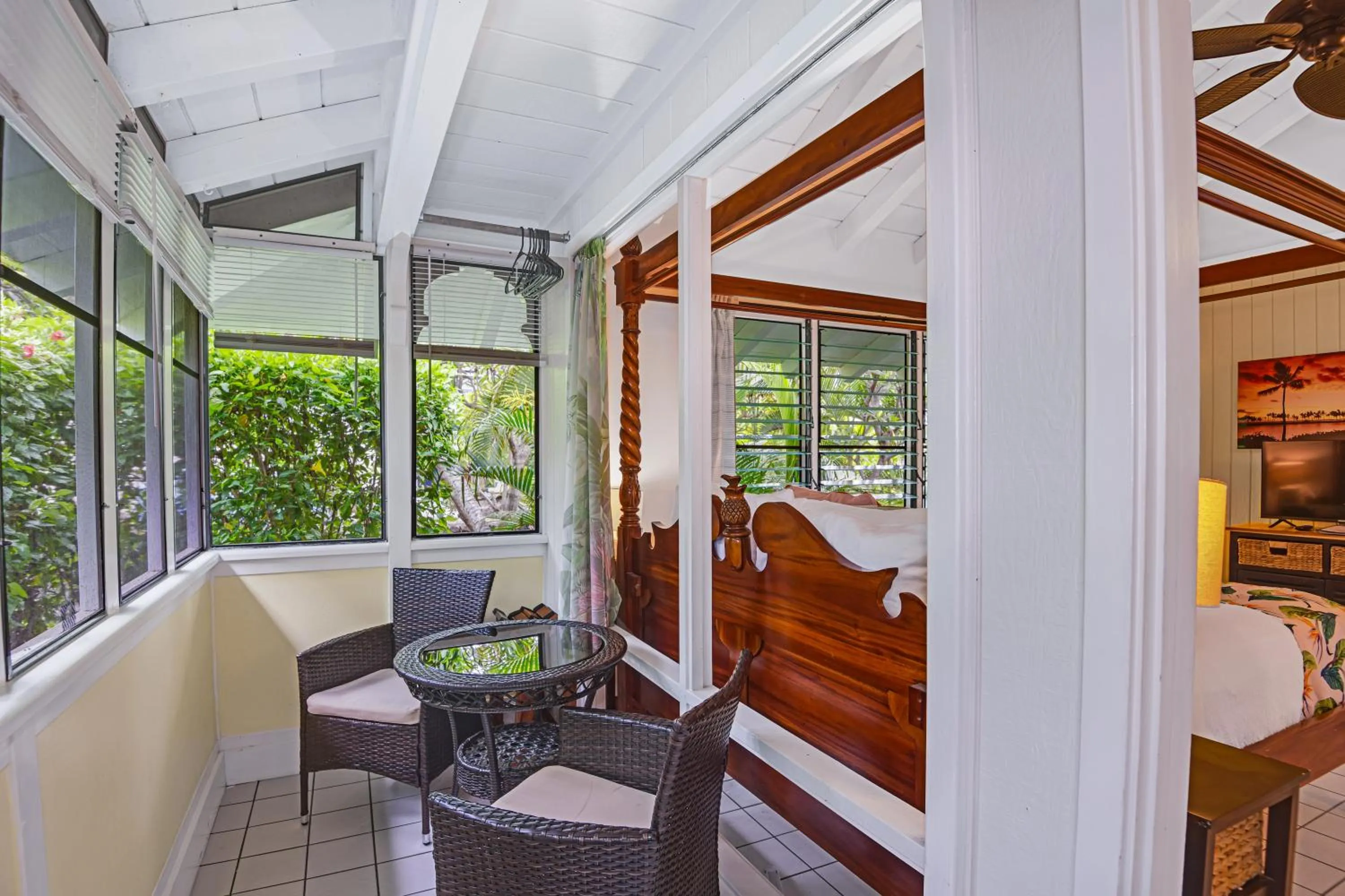 Seating area in Big Island Retreat - No Resort Fees