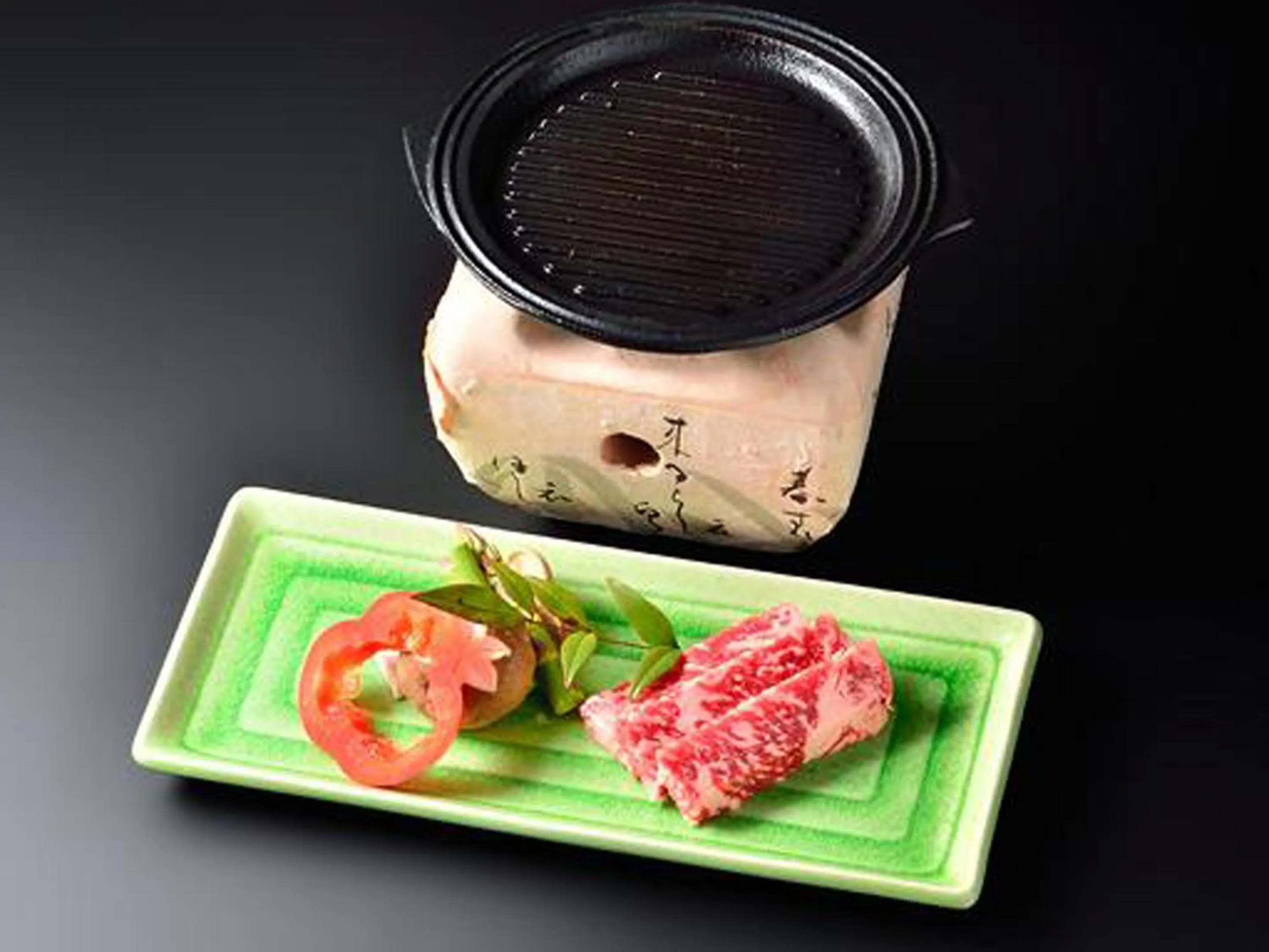 Food close-up in Ginshotei Awashima