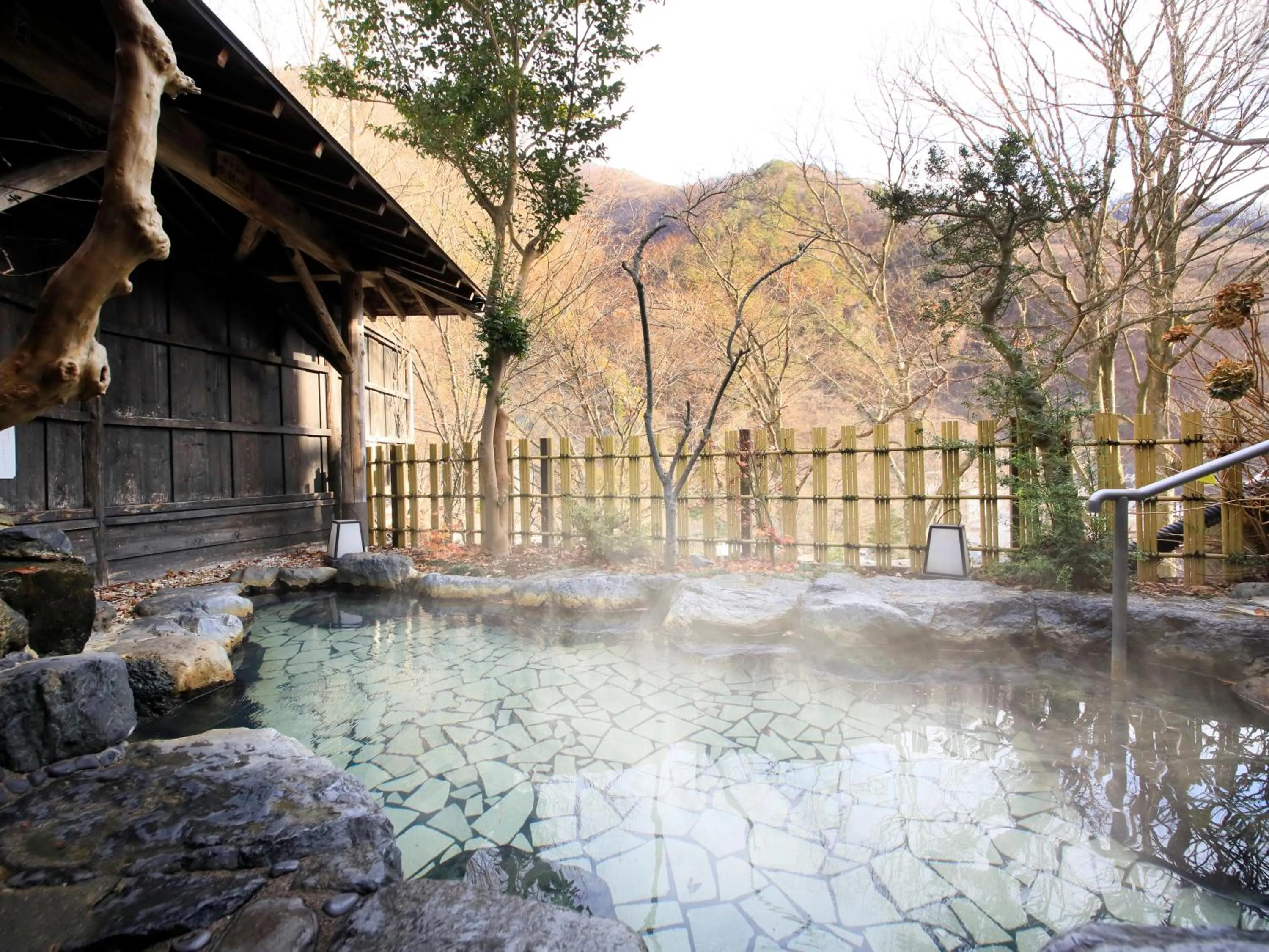 Hot Spring Bath in Ginshotei Awashima
