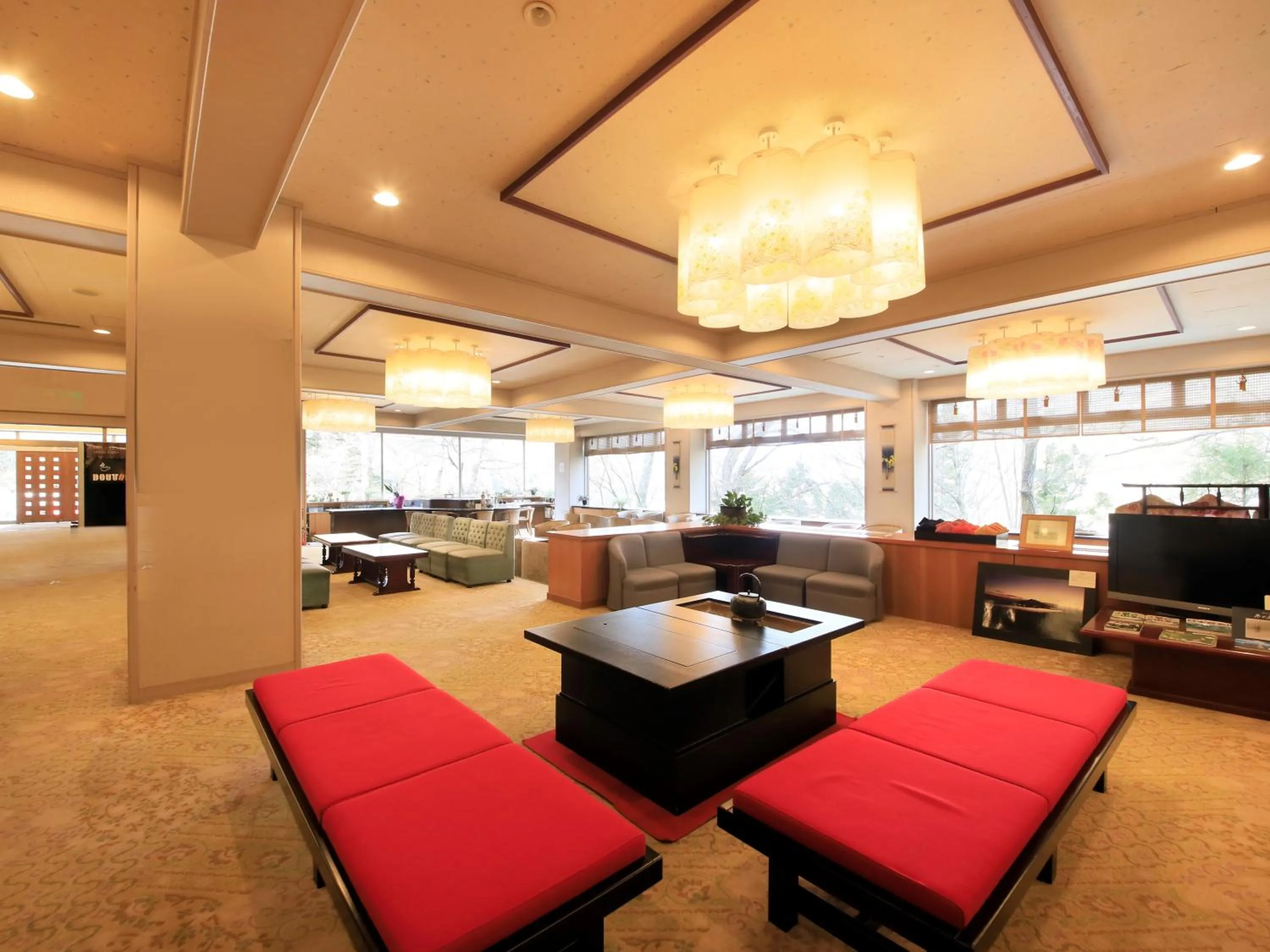 Lounge or bar in Ginshotei Awashima