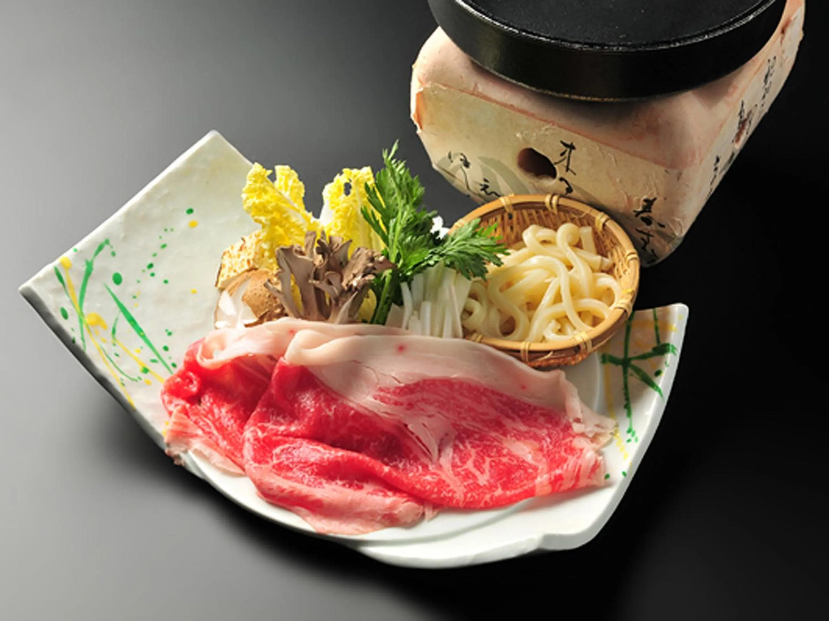 Food close-up in Ginshotei Awashima
