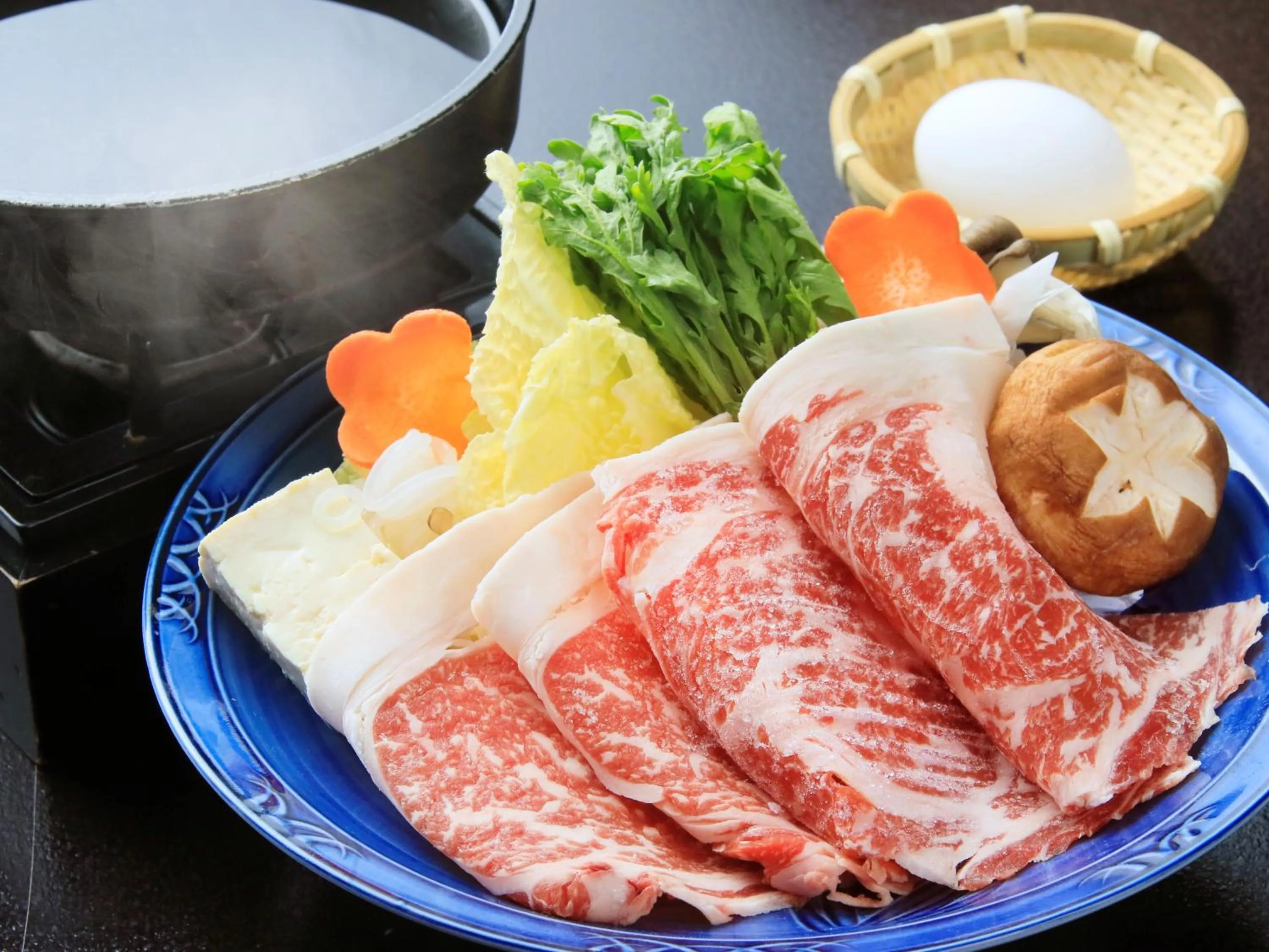 Food close-up in Ginshotei Awashima