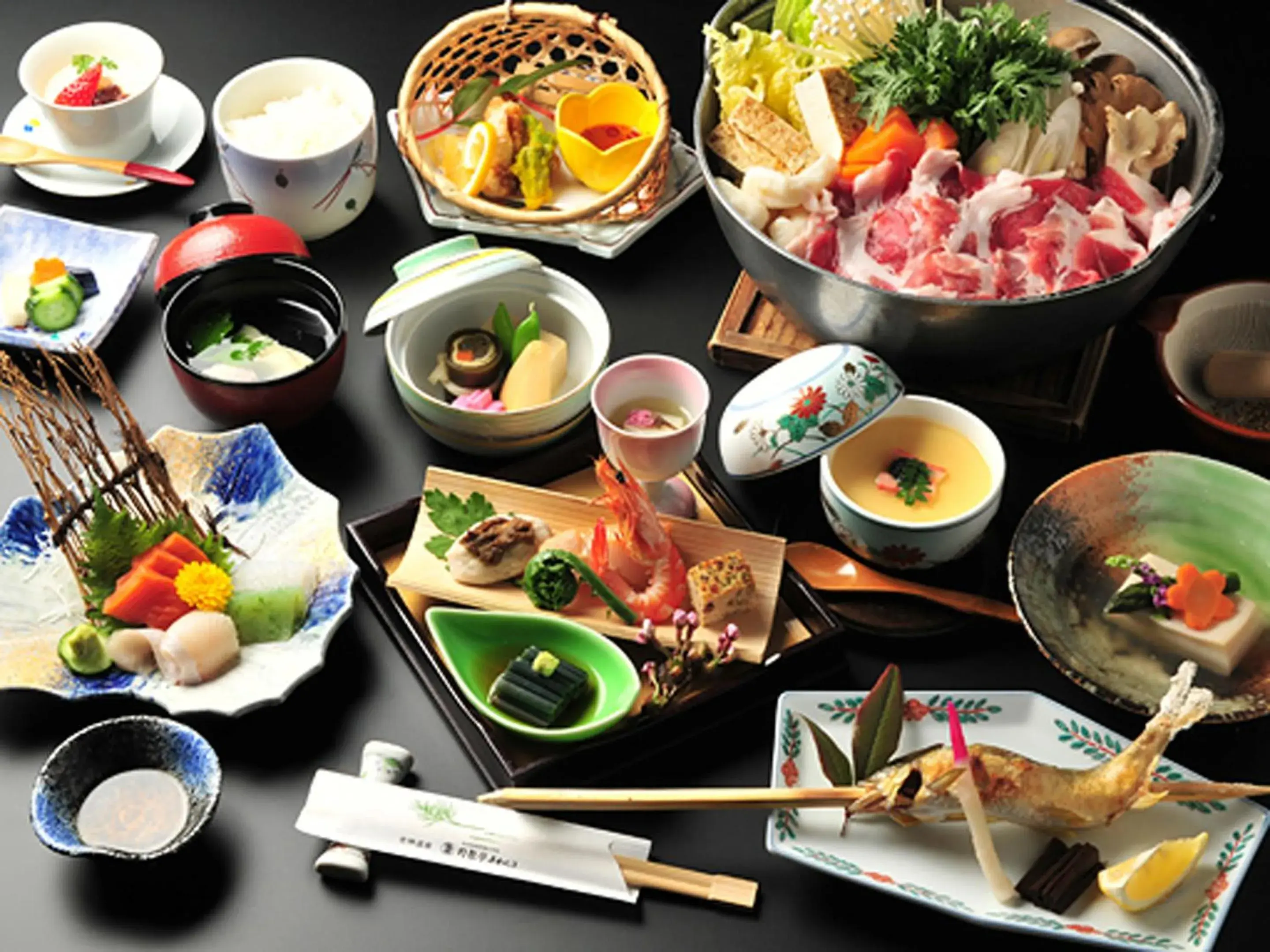 Food in Ginshotei Awashima Food in Ginshotei Awashima