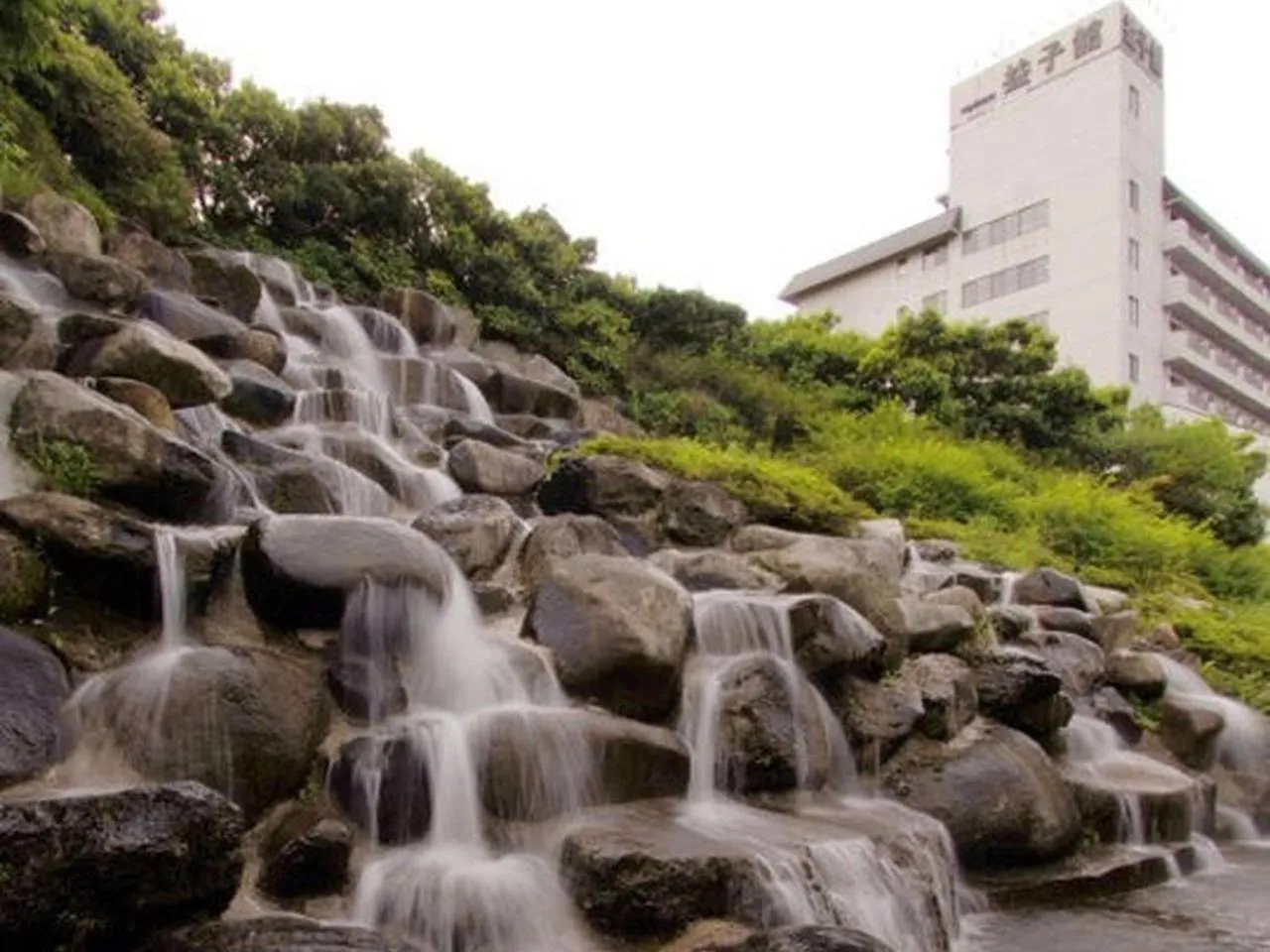 Hot Spring Bath in Mashikokan Satoyama Resort Hotel
