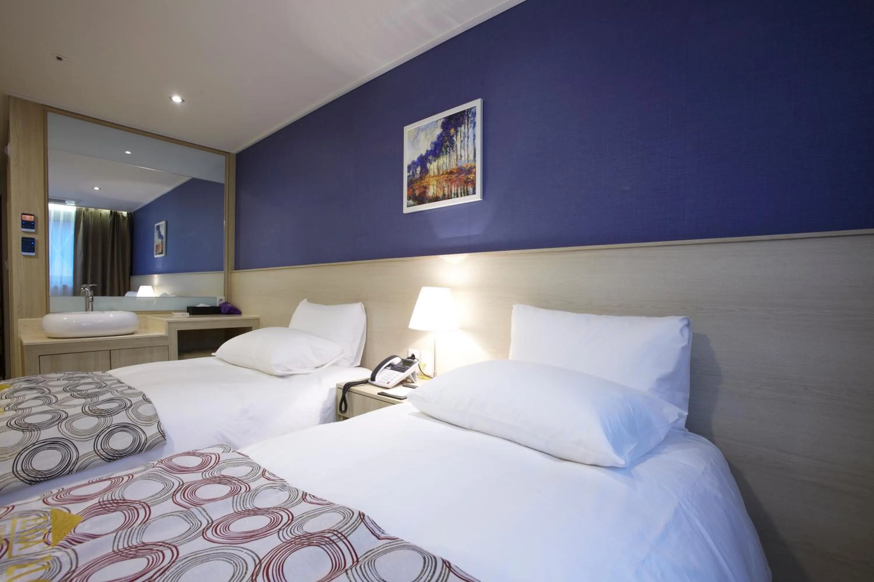 Bedroom in Hotel Sopra Incheon Cheongna