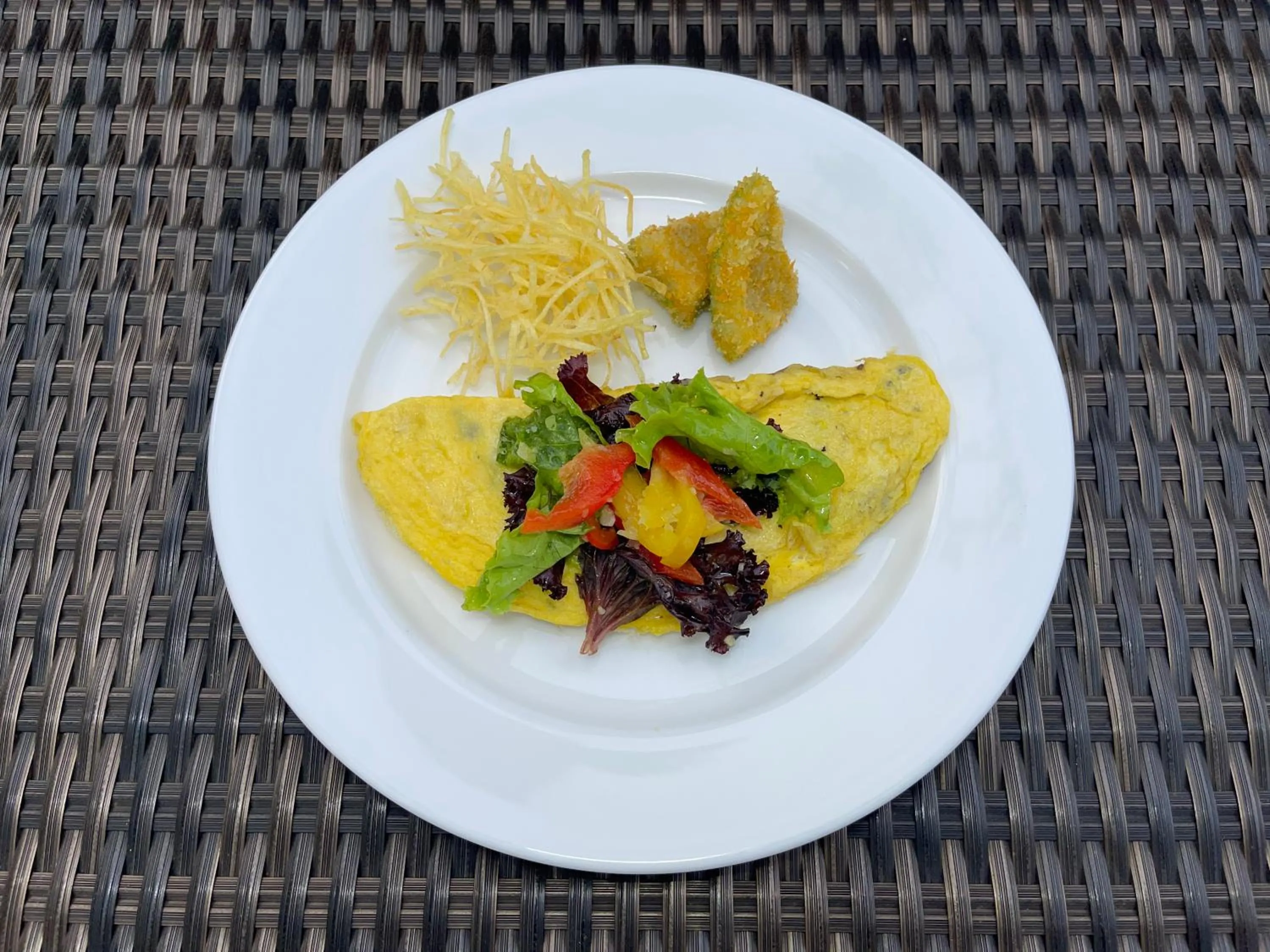 Breakfast in Kiskenda Cottages & Restaurant